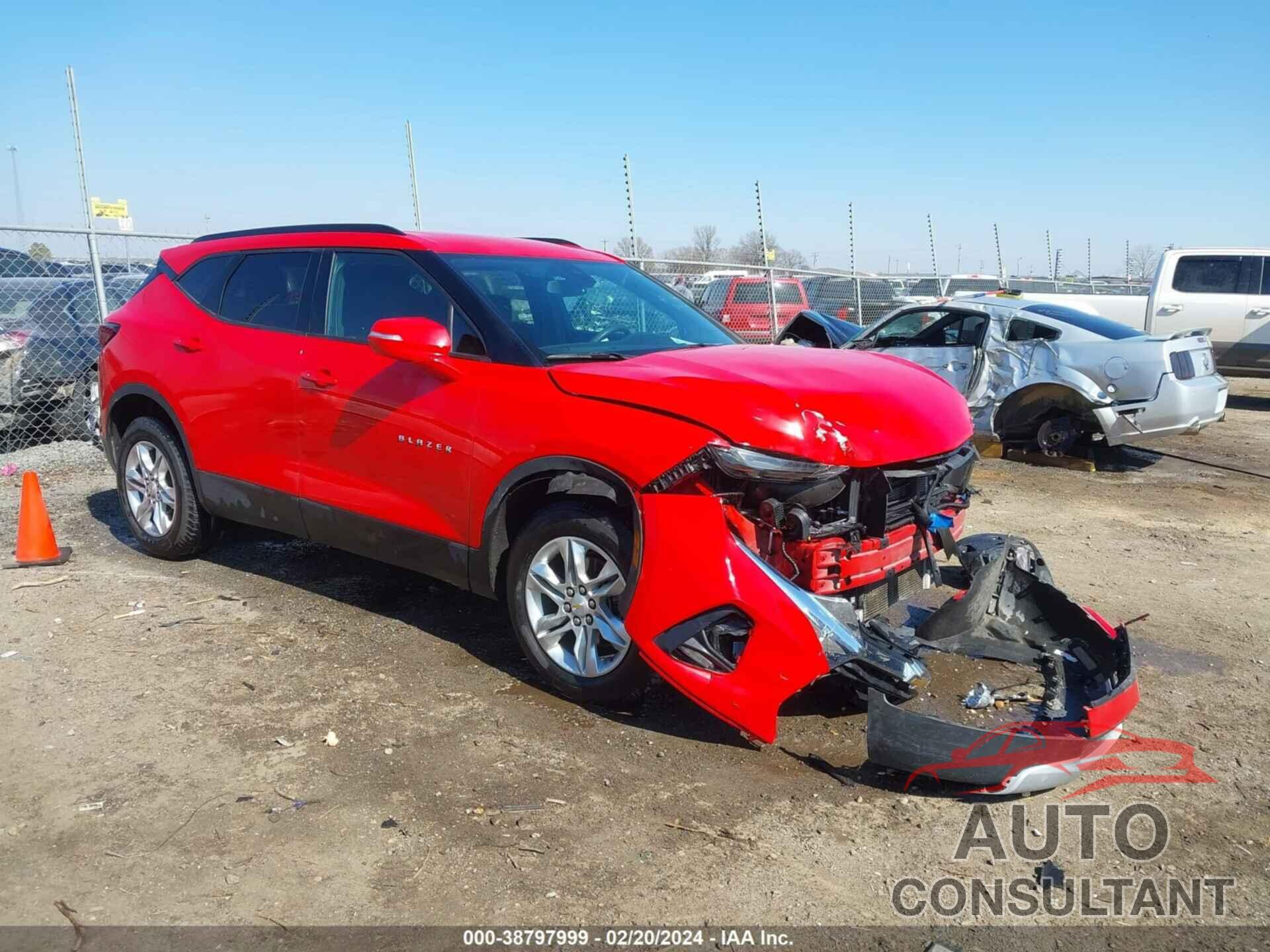 CHEVROLET BLAZER 2021 - 3GNKBCRS3MS519090