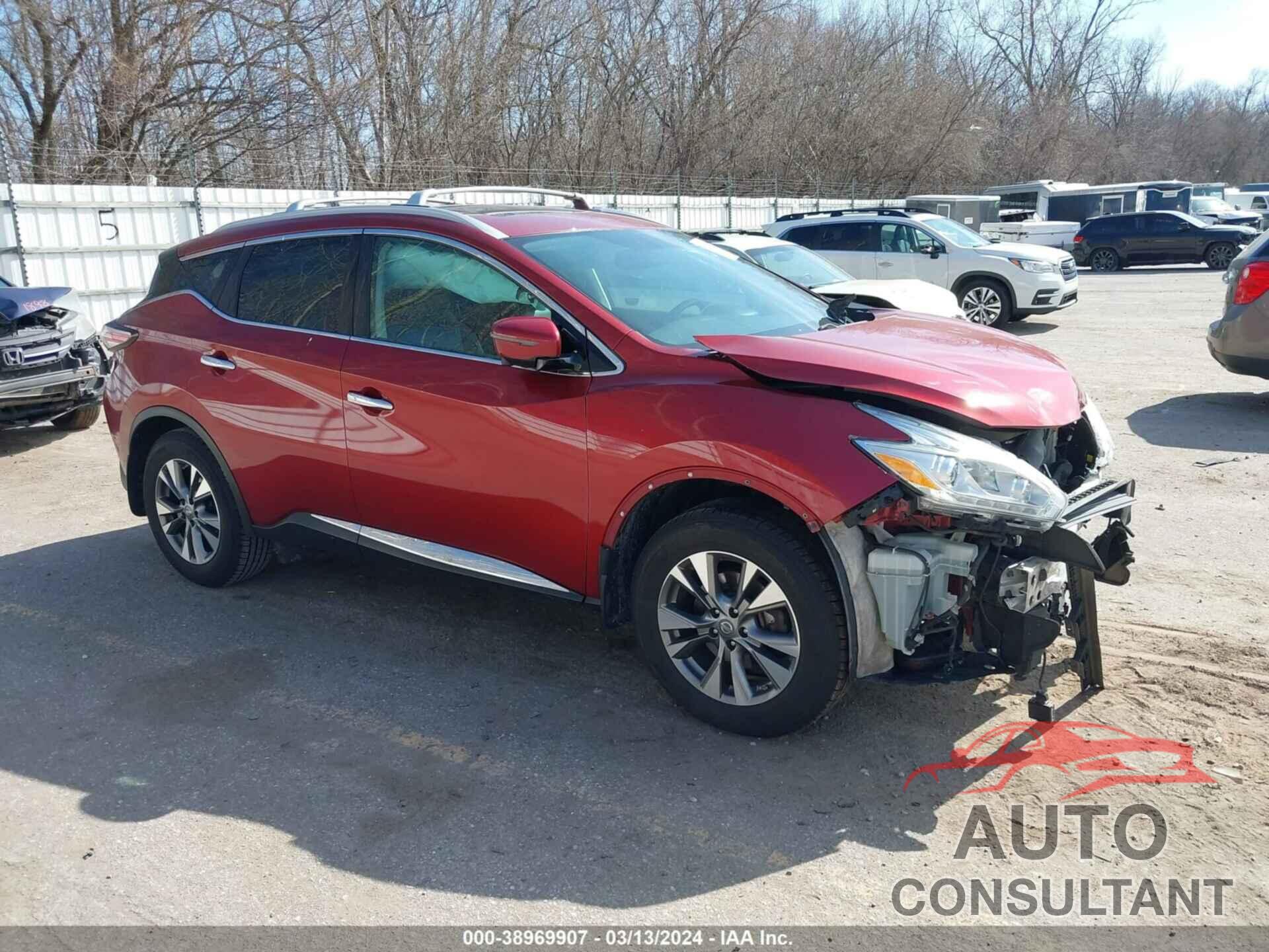 NISSAN MURANO 2016 - 5N1AZ2MH1GN163805