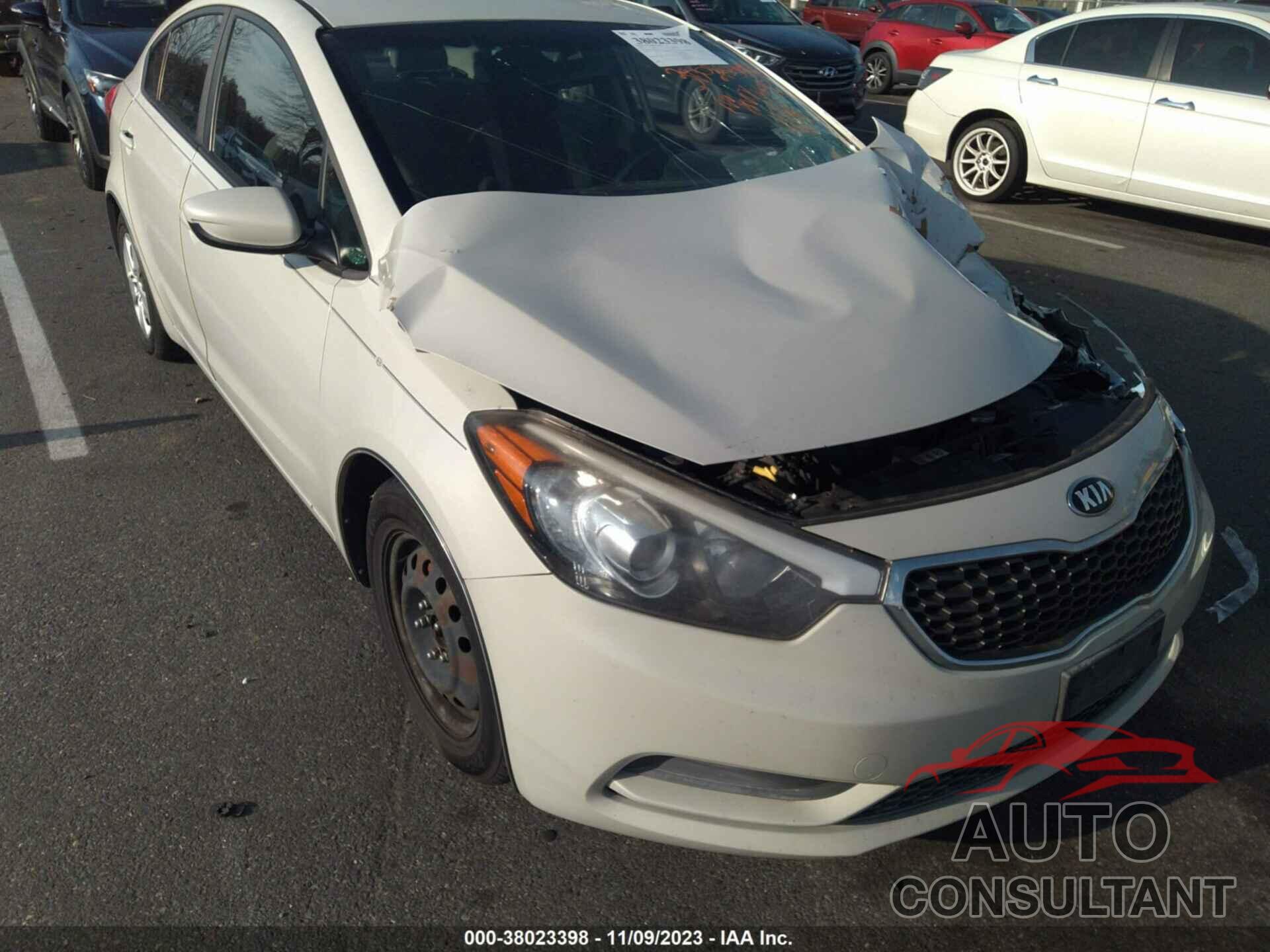 KIA FORTE 2015 - KNAFK4A66F5332256