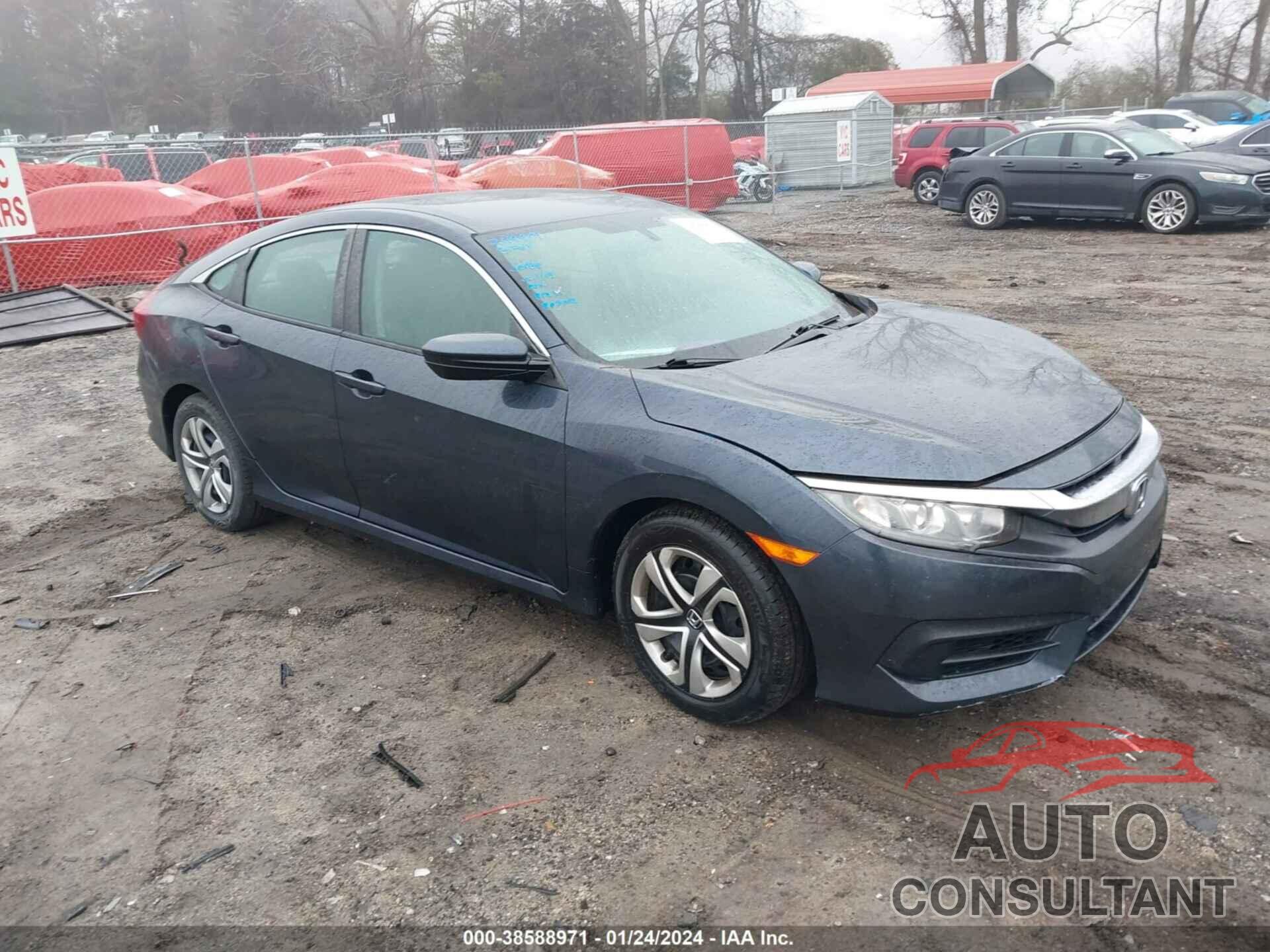 HONDA CIVIC 2017 - 19XFC2F58HE225043