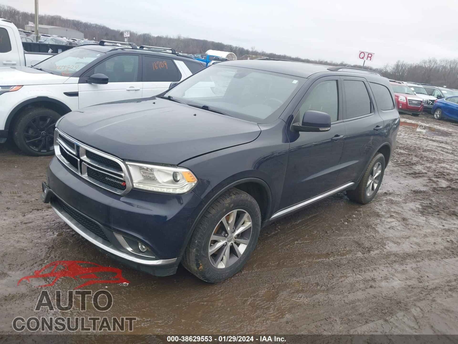 DODGE DURANGO 2016 - 1C4RDJDG4GC459940