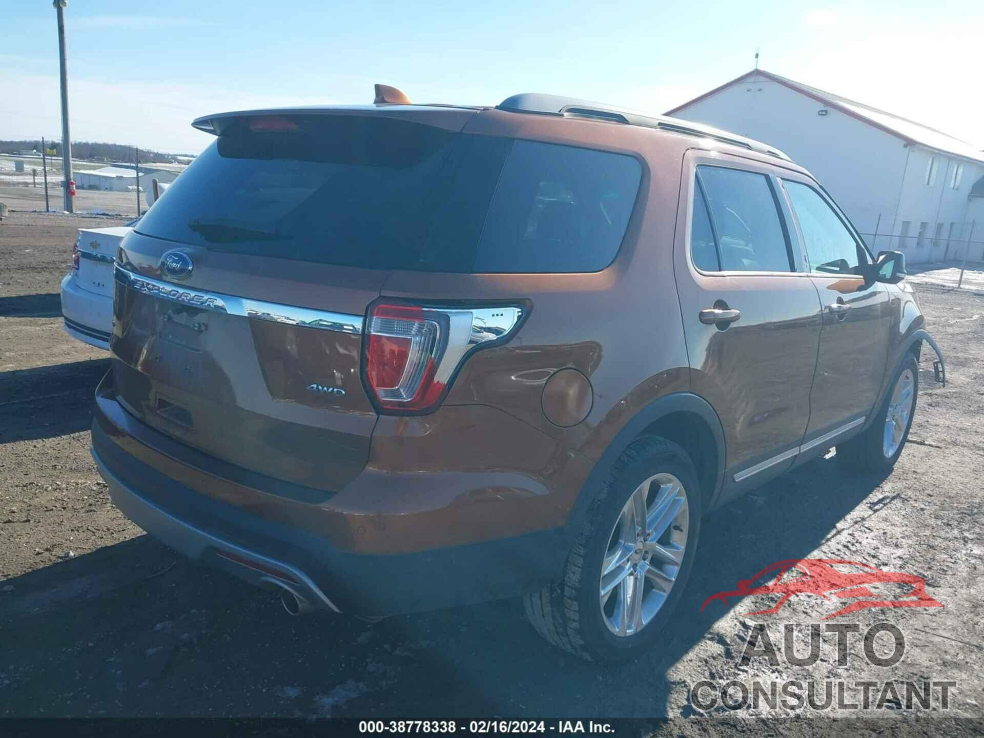 FORD EXPLORER 2017 - 1FM5K8D80HGA31276