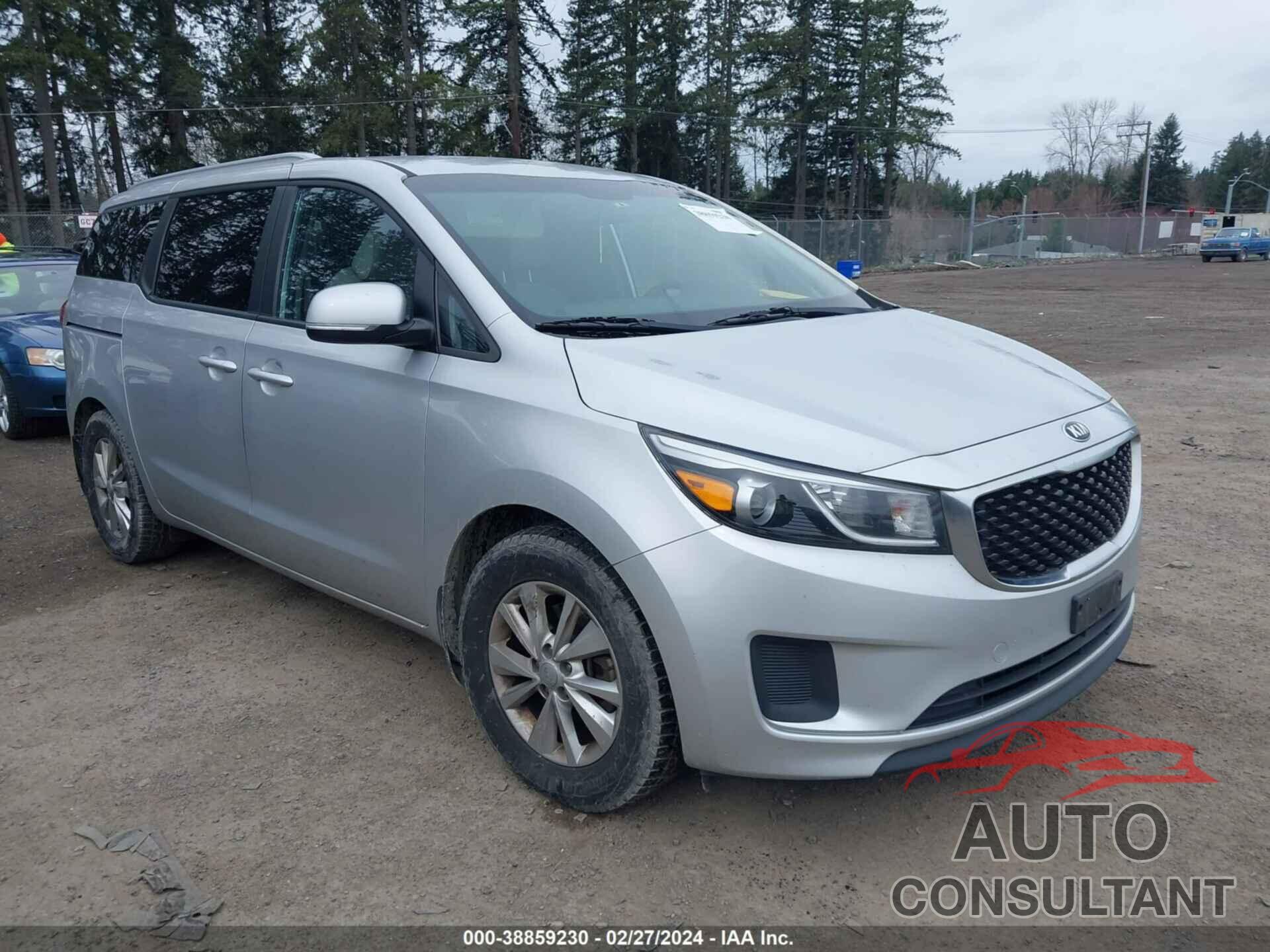 KIA SEDONA 2016 - KNDMB5C16G6148643