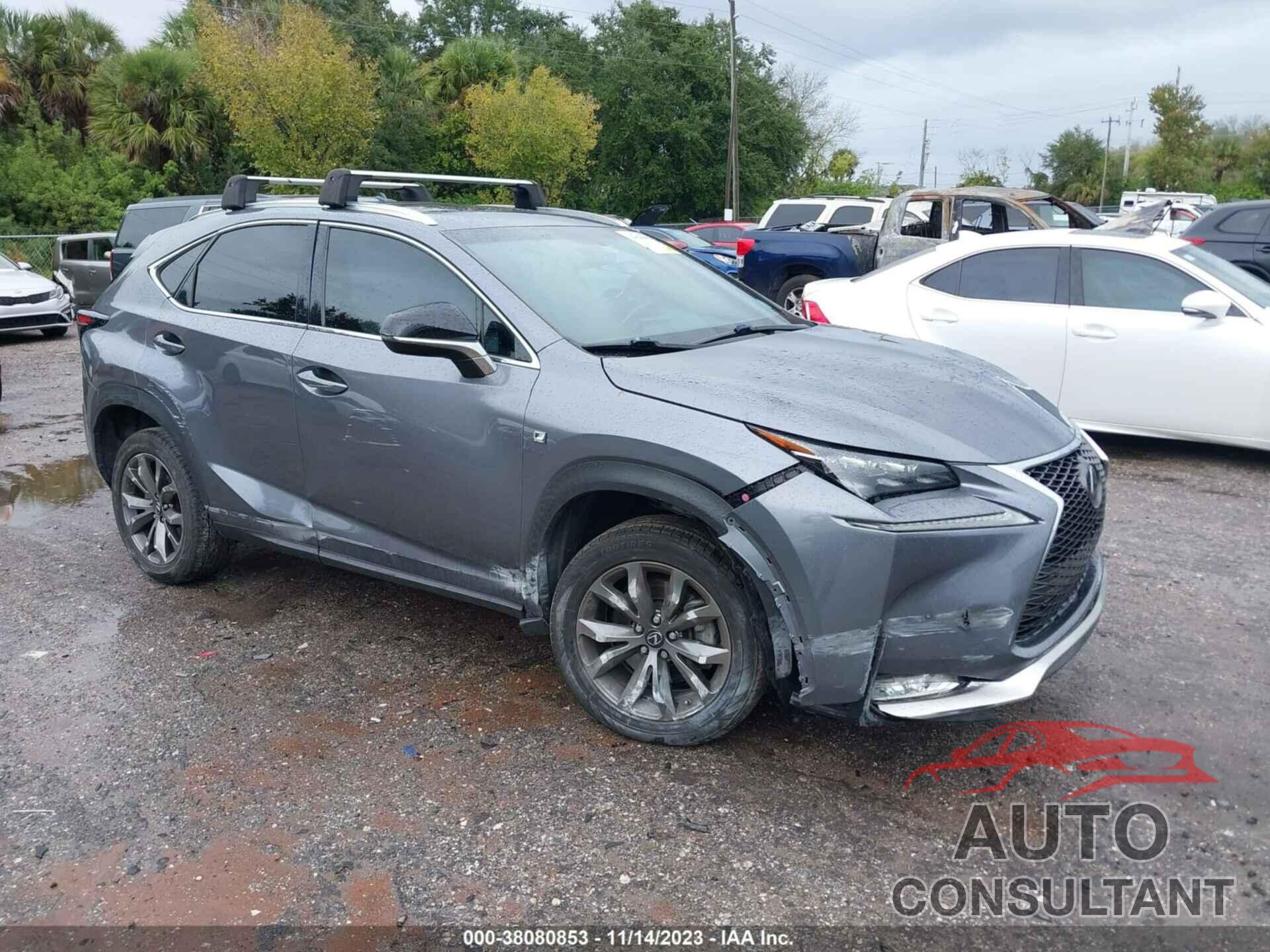 LEXUS NX 200T 2016 - JTJYARBZ5G2041137