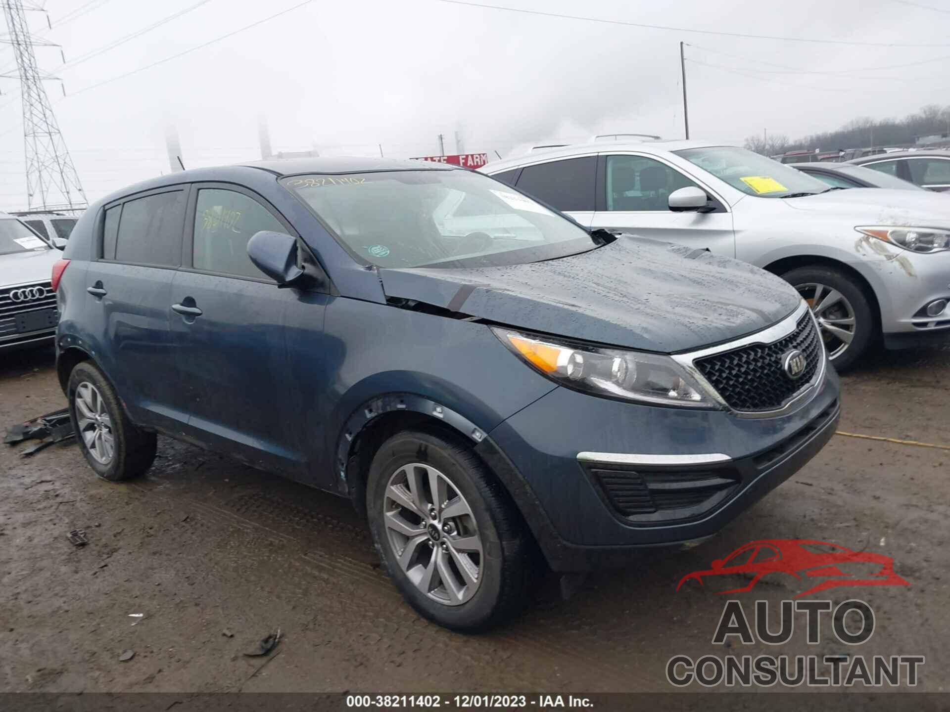 KIA SPORTAGE 2016 - KNDPB3AC9G7796476