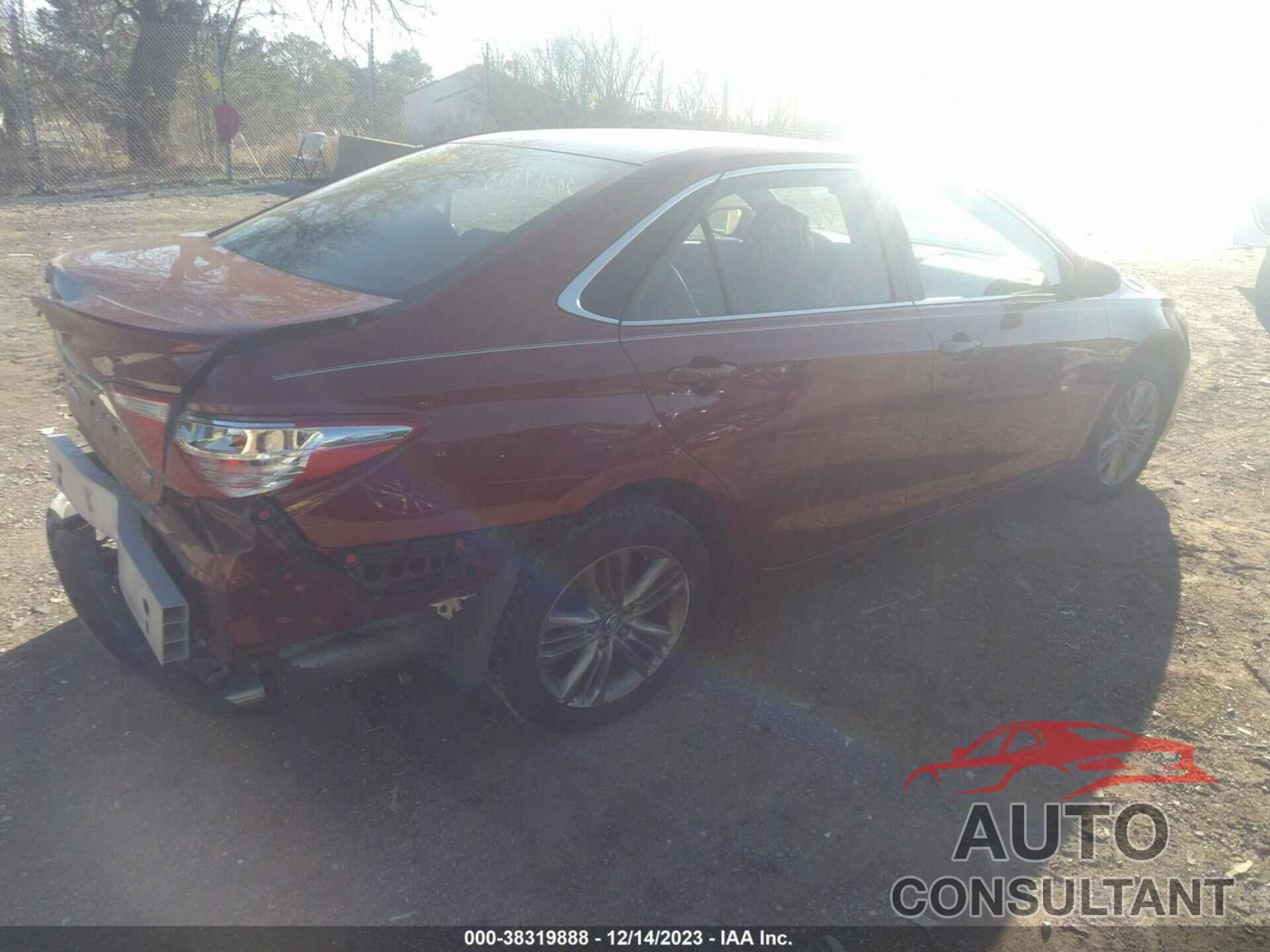 TOYOTA CAMRY 2017 - 4T1BF1FK4HU665876