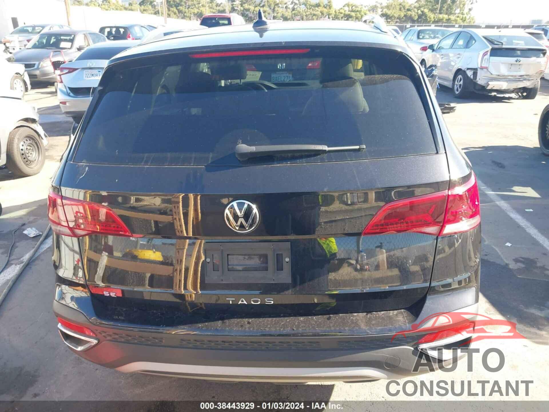 VOLKSWAGEN TAOS 2022 - 3VVTX7B2XNM032928