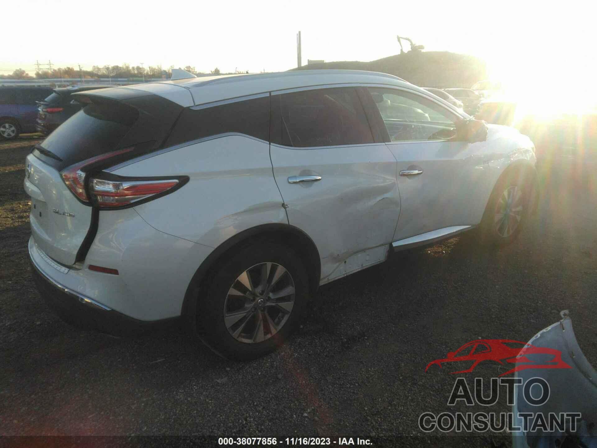 NISSAN MURANO 2017 - 5N1AZ2MH9HN166758