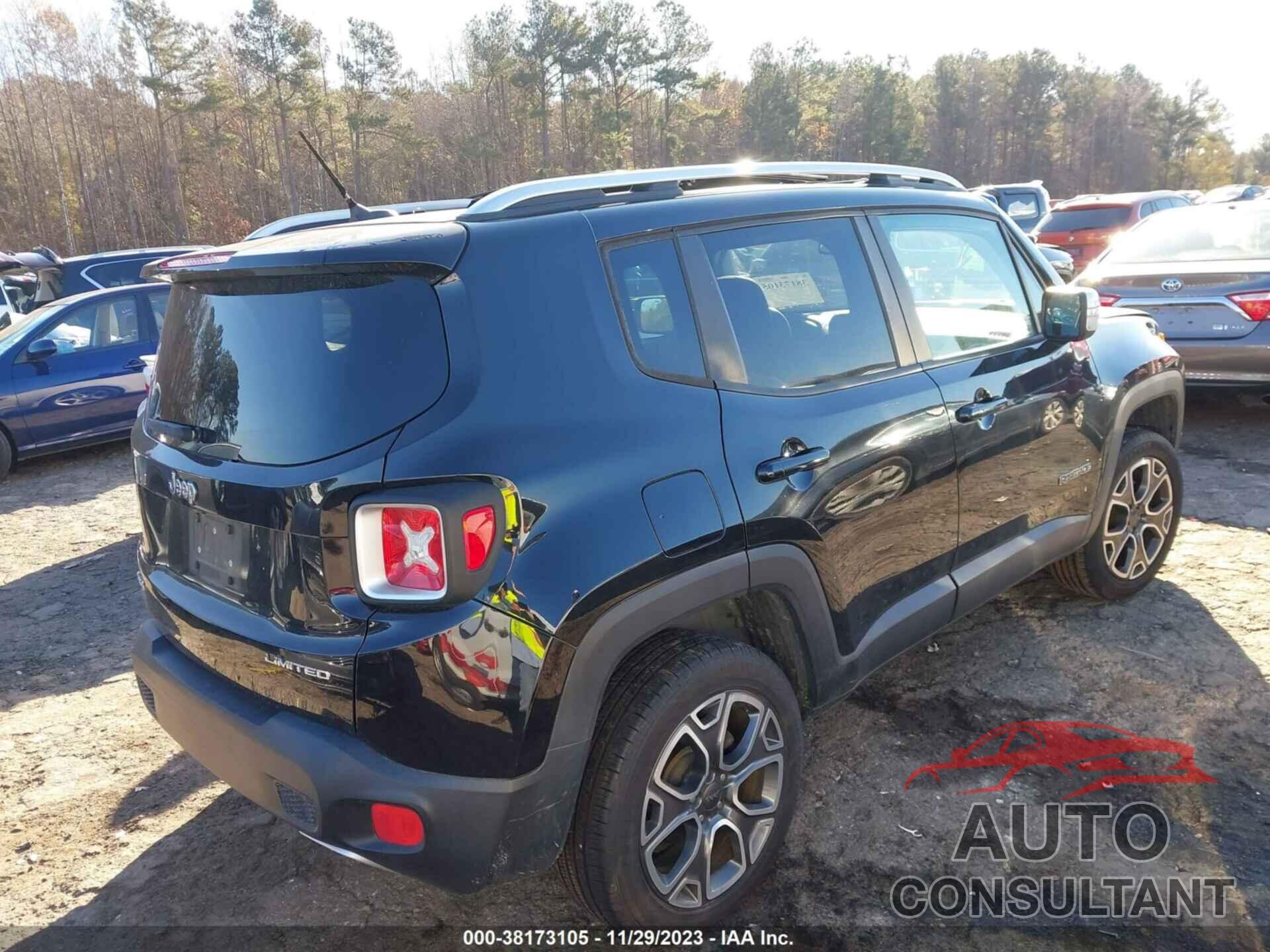 JEEP RENEGADE 2016 - ZACCJBDT3GPD10660