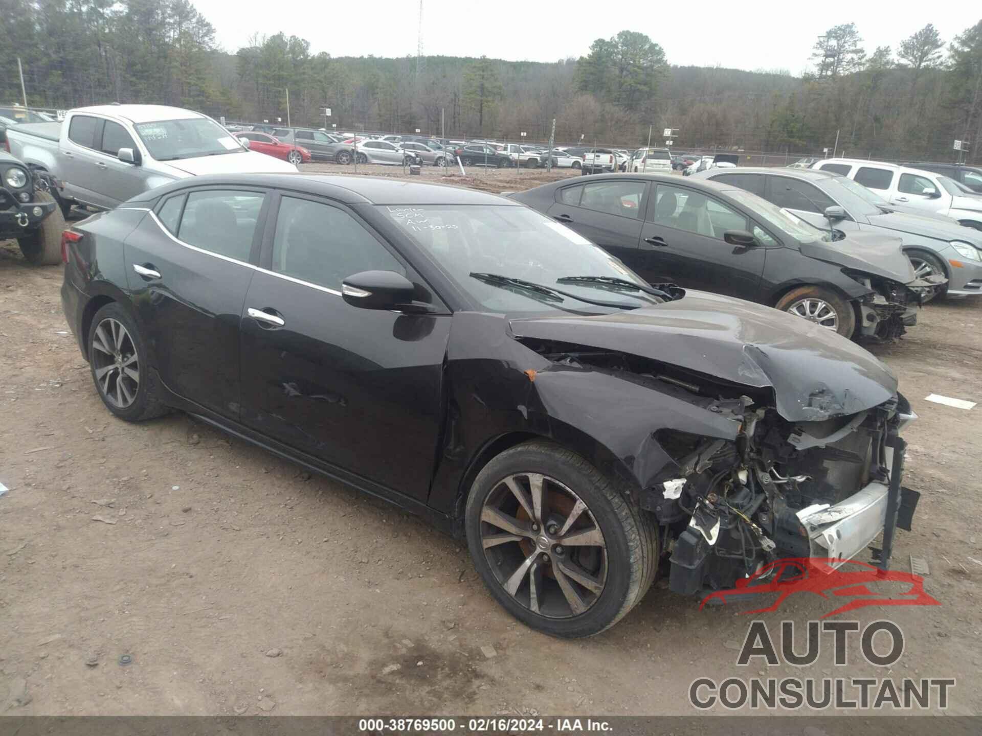 NISSAN MAXIMA 2017 - 1N4AA6AP9HC400932