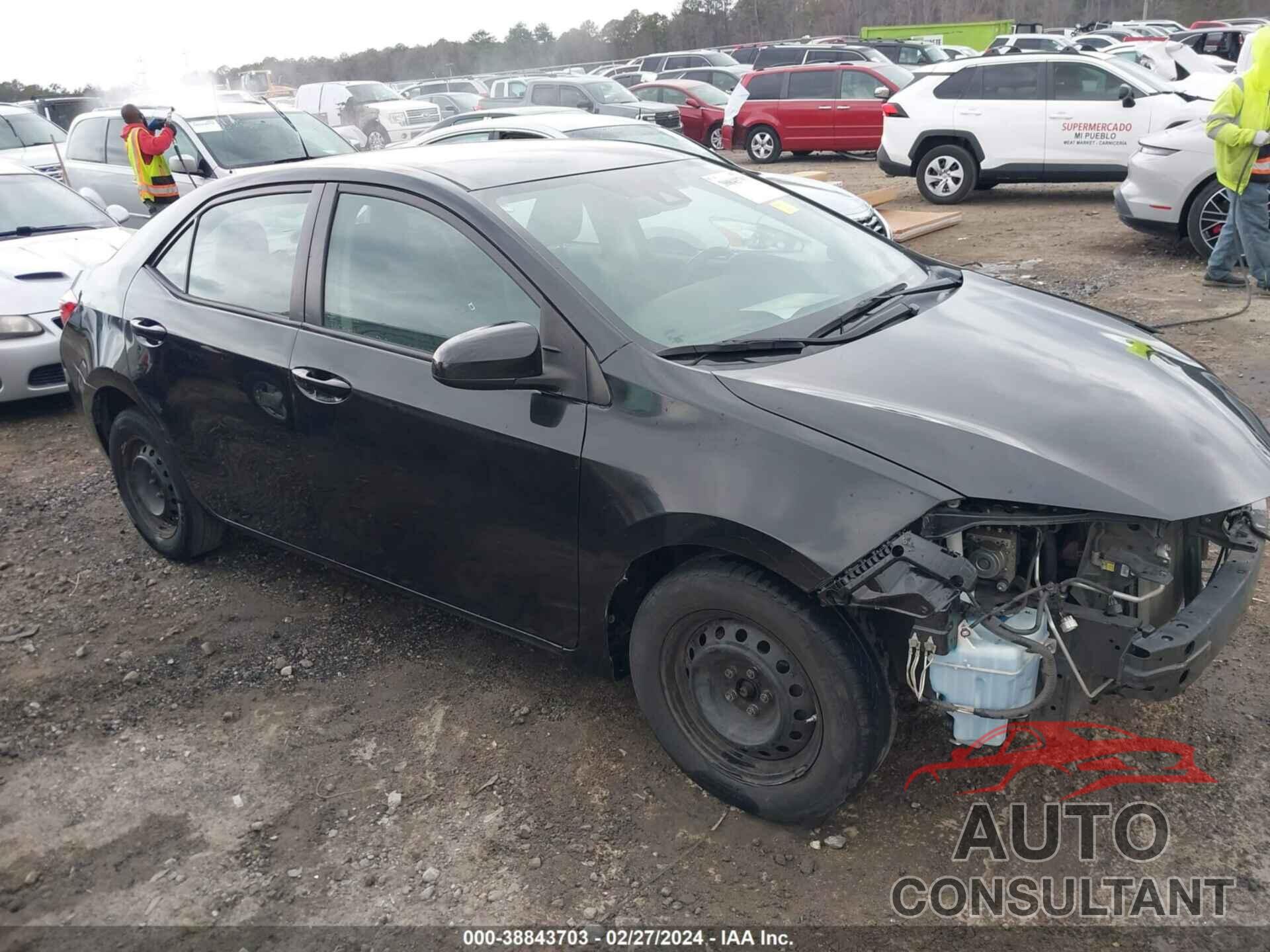TOYOTA COROLLA 2017 - 2T1BURHE6HC809635