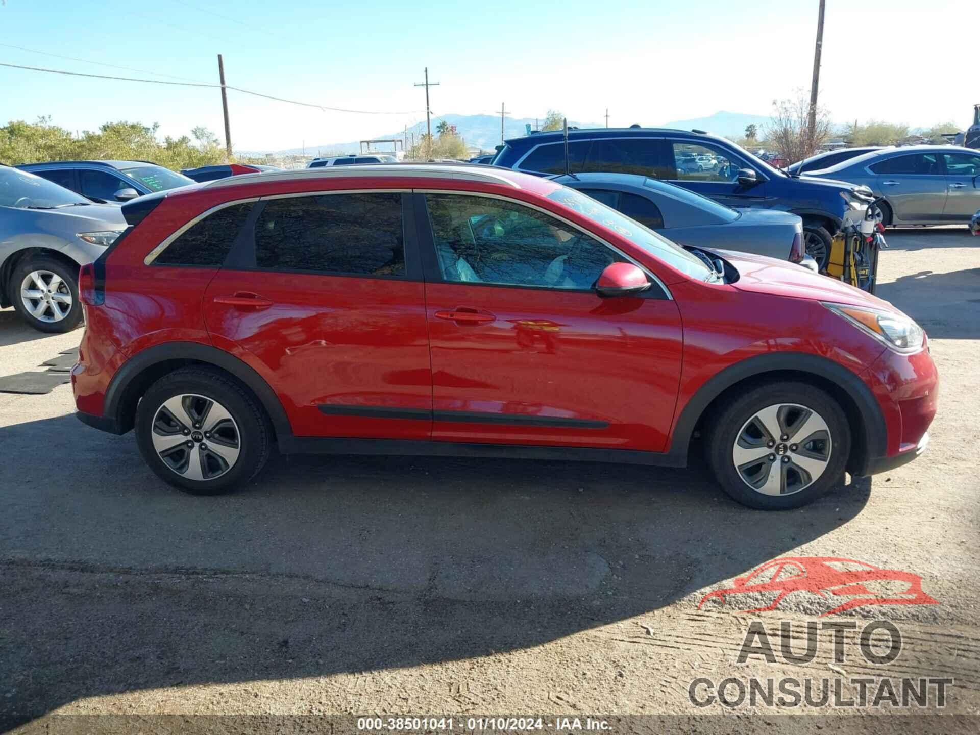 KIA NIRO 2017 - KNDCB3LC8H5068365