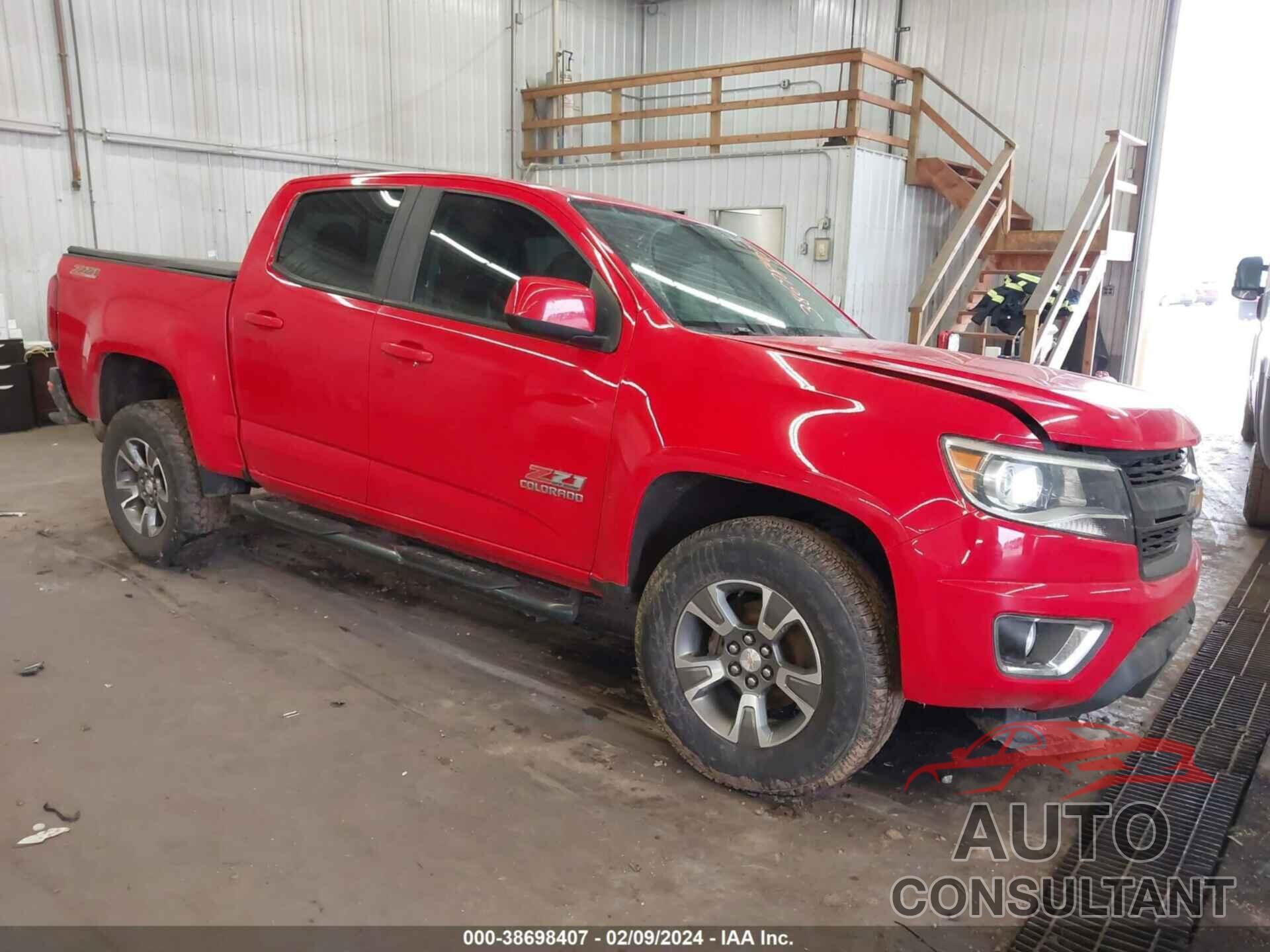 CHEVROLET COLORADO 2017 - 1GCGTDEN2H1209344