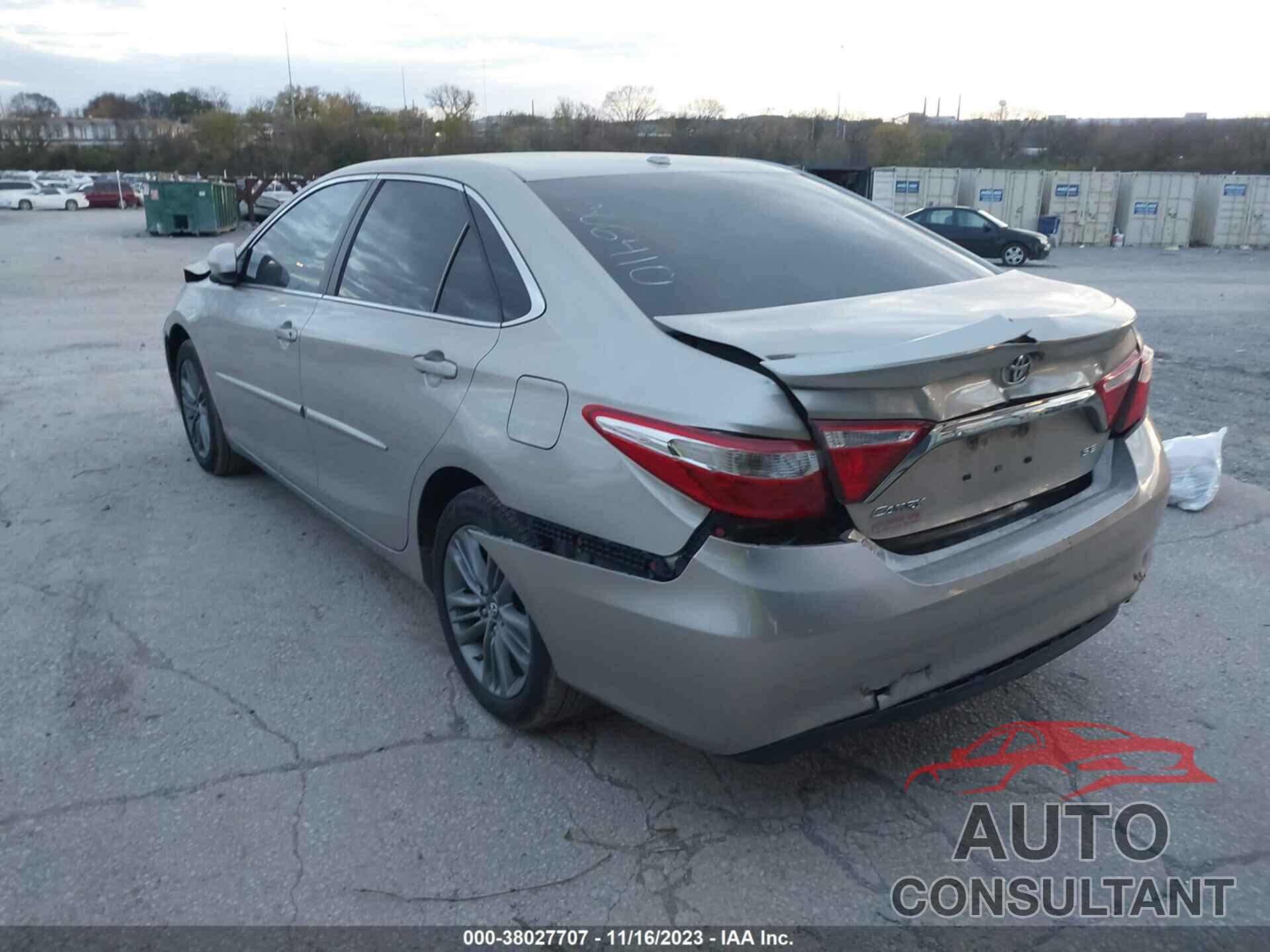 TOYOTA CAMRY 2017 - 4T1BF1FK8HU366410