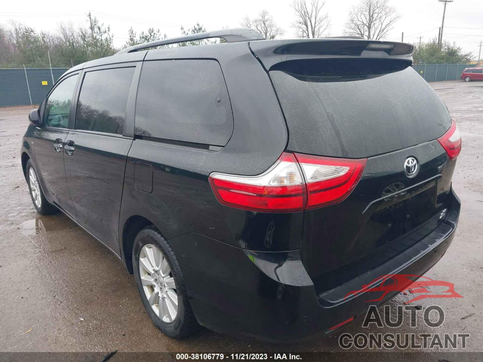 TOYOTA SIENNA 2017 - 5TDDZ3DC6HS169400