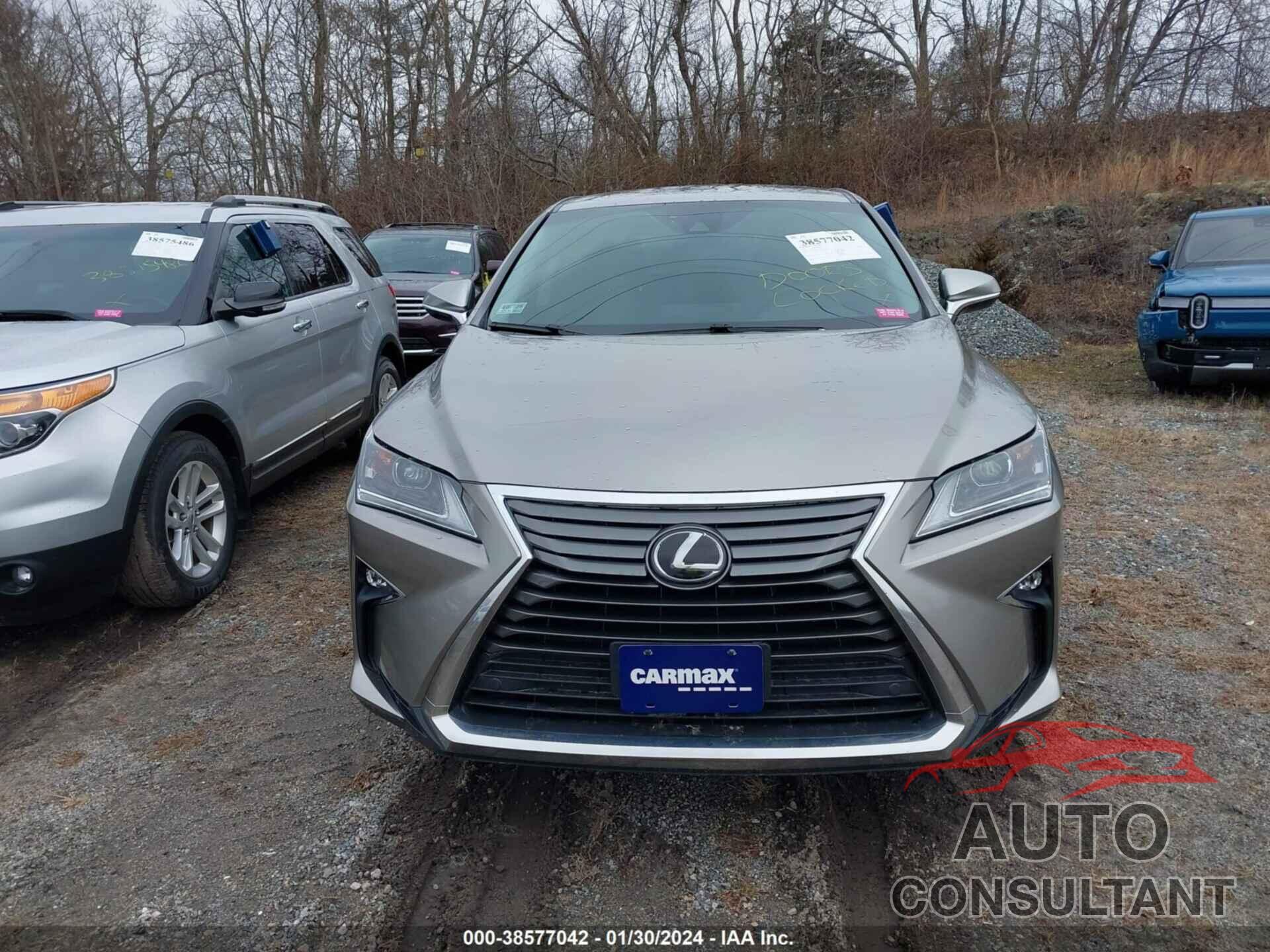 LEXUS RX 2017 - 2T2BZMCA0HC103961