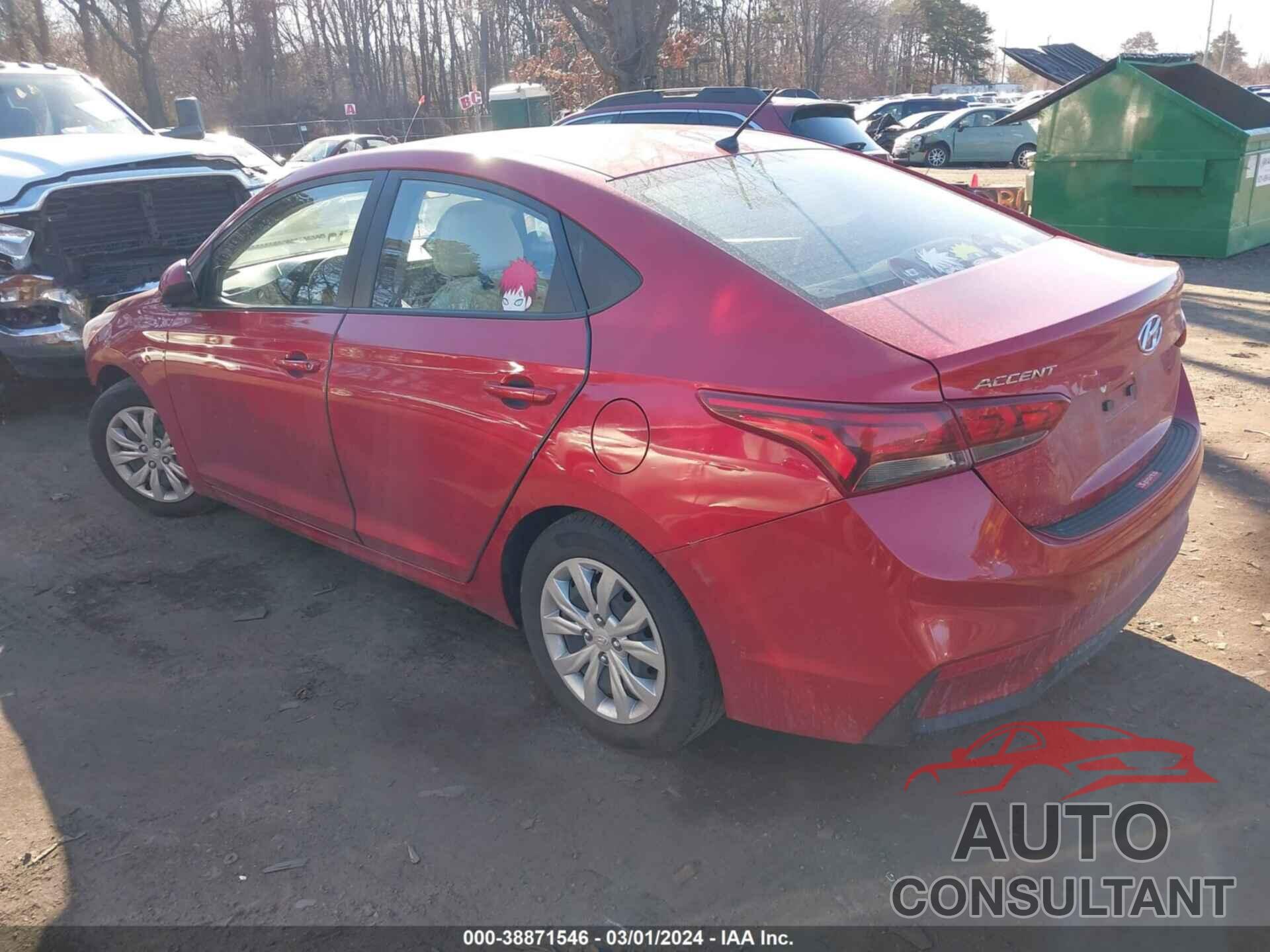 HYUNDAI ACCENT 2020 - 3KPC24A61LE109404