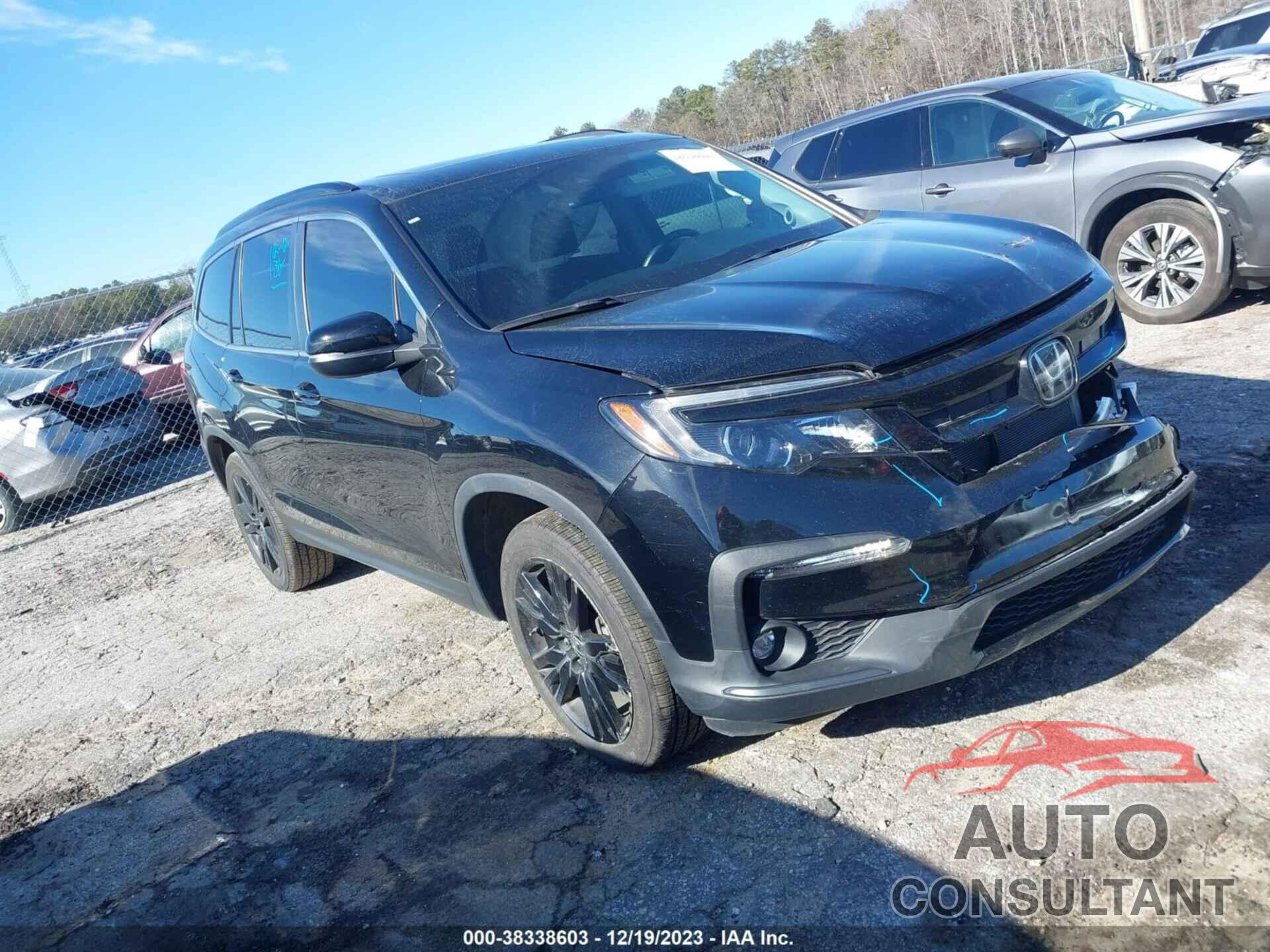 HONDA PILOT 2021 - 5FNYF5H22MB032735