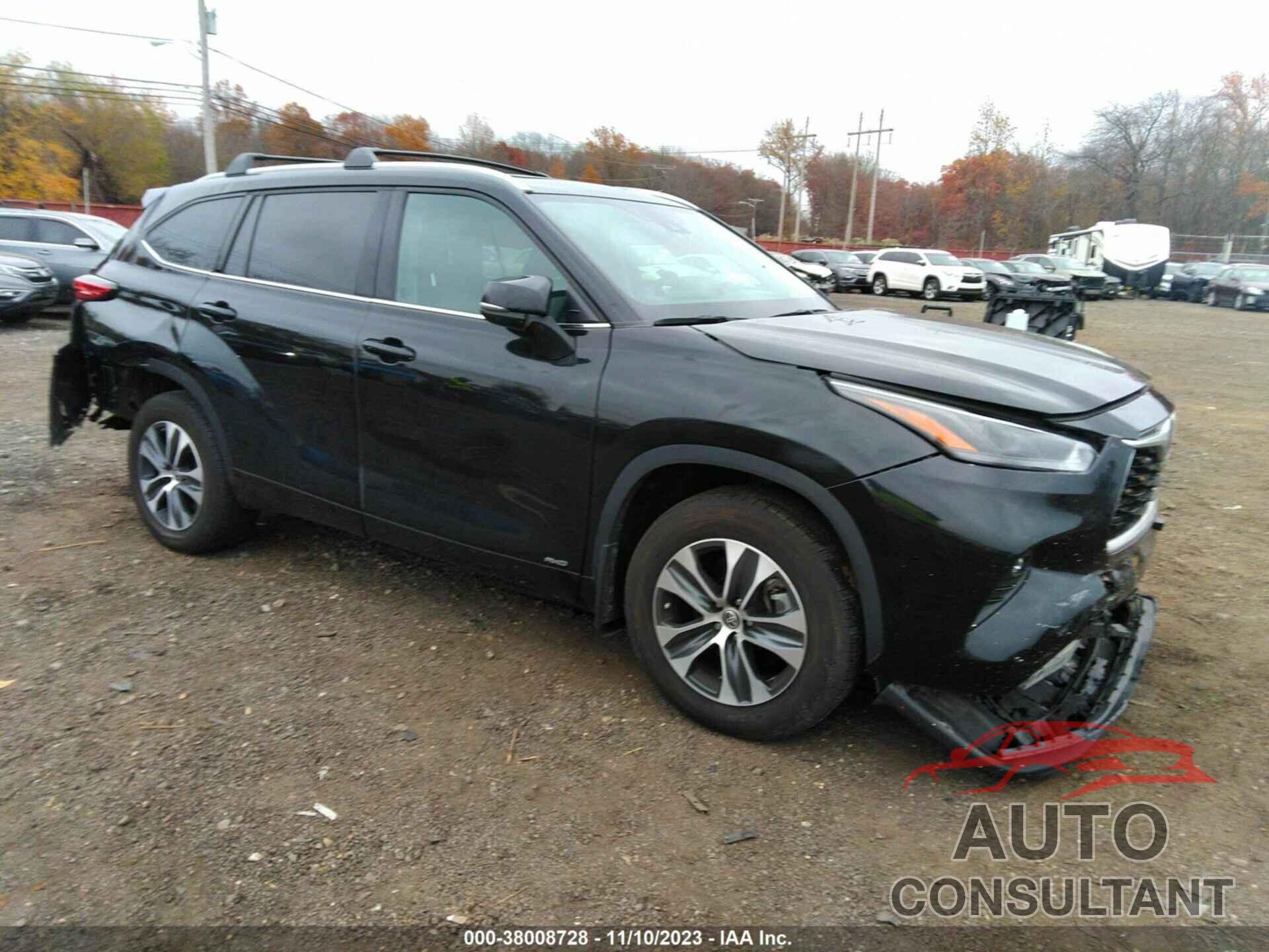 TOYOTA HIGHLANDER 2022 - 5TDGBRCH5NS550927