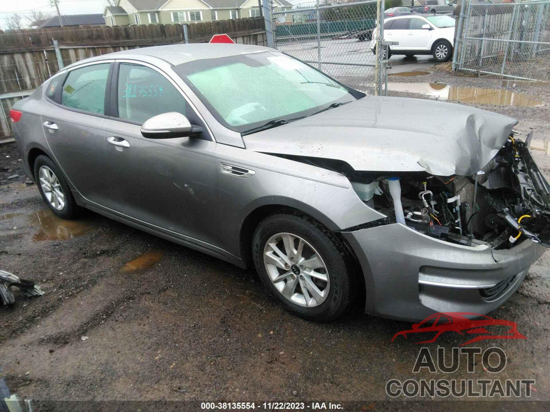 KIA OPTIMA 2016 - 5XXGT4L31GG101804