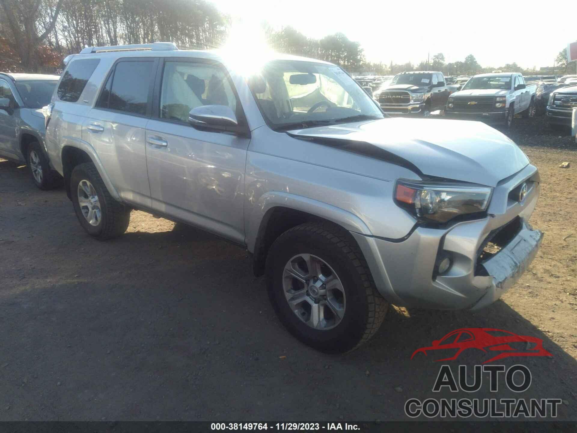 TOYOTA 4RUNNER 2018 - JTEBU5JR3J5486911