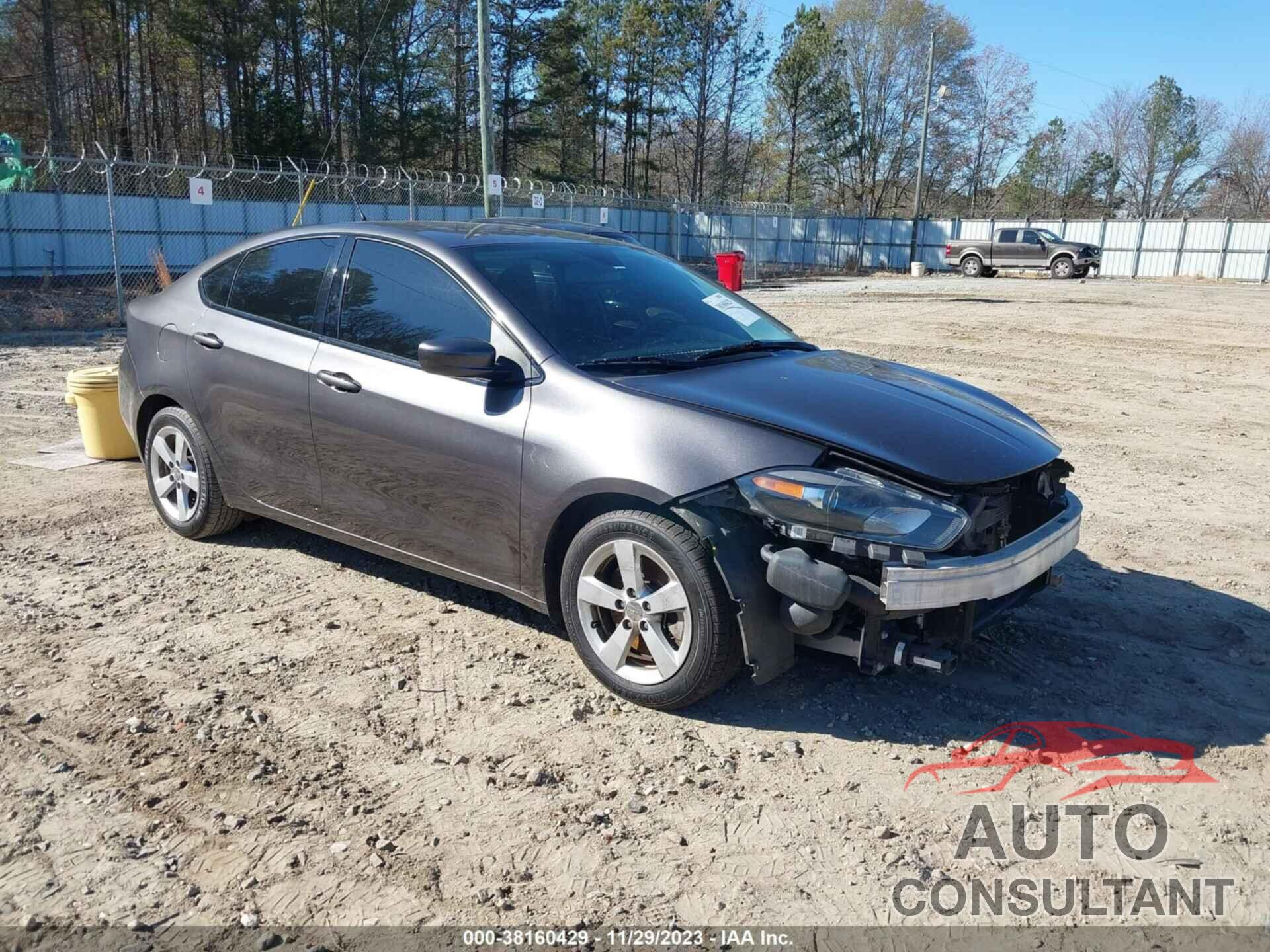 DODGE DART 2015 - 1C3CDFBB2FD172619