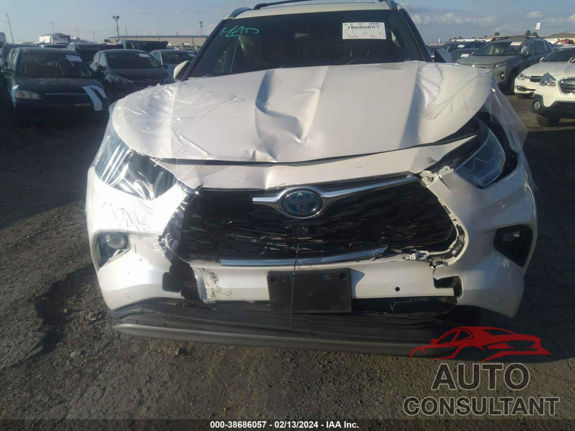 TOYOTA HIGHLANDER 2020 - 5TDFARAH1LS002275