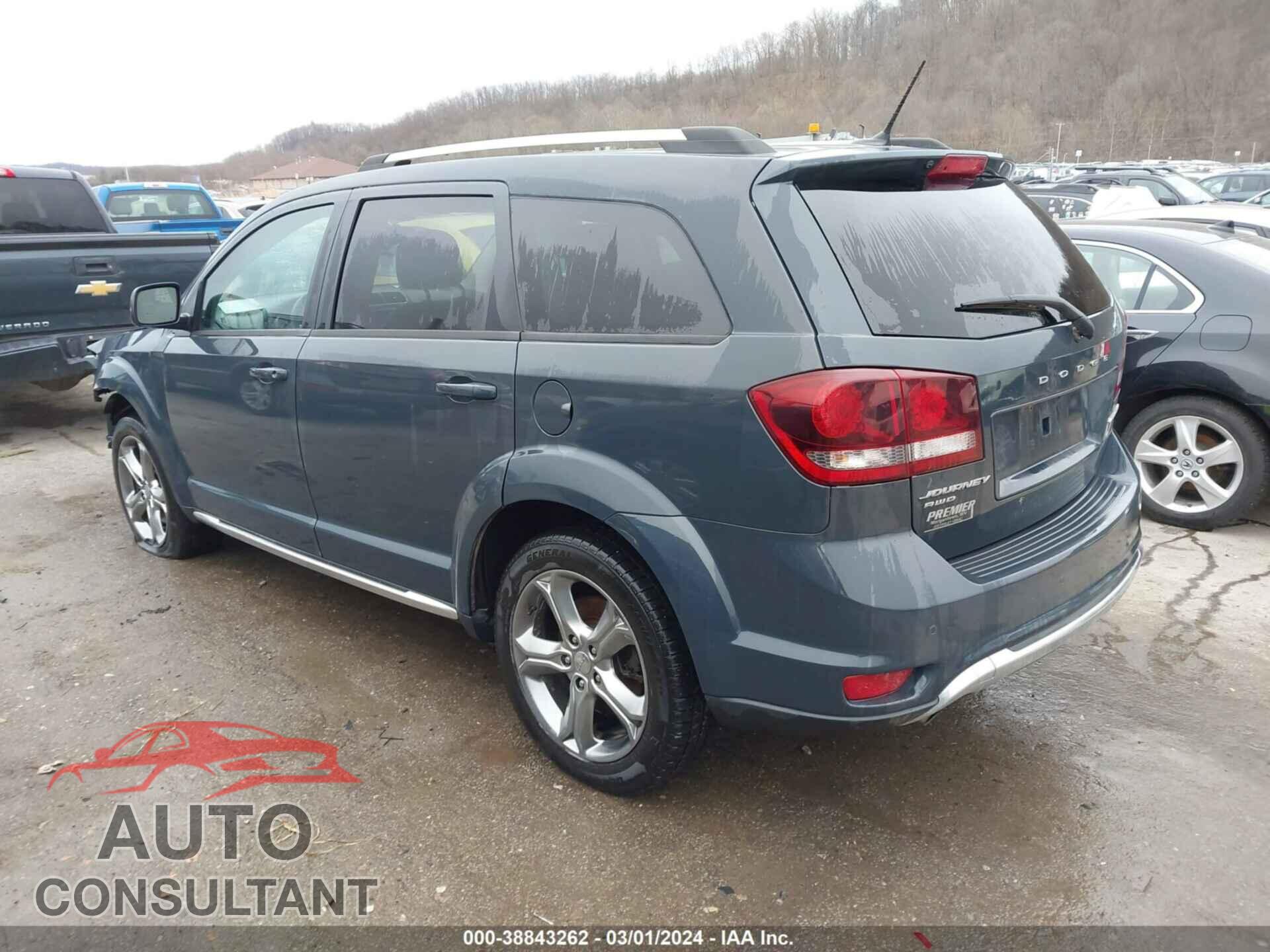 DODGE JOURNEY 2017 - 3C4PDDGG6HT565042