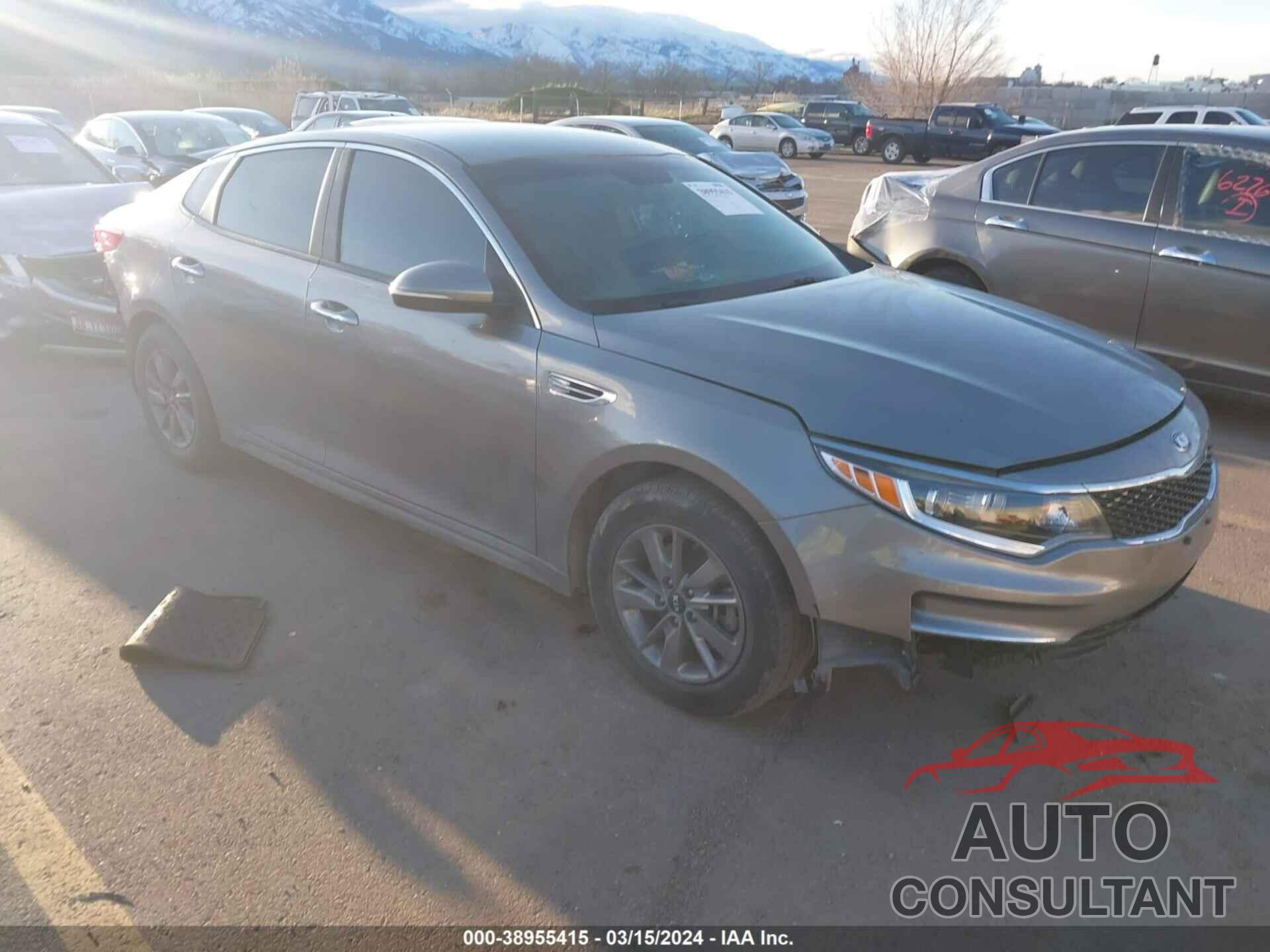 KIA OPTIMA 2018 - 5XXGT4L18JG216664