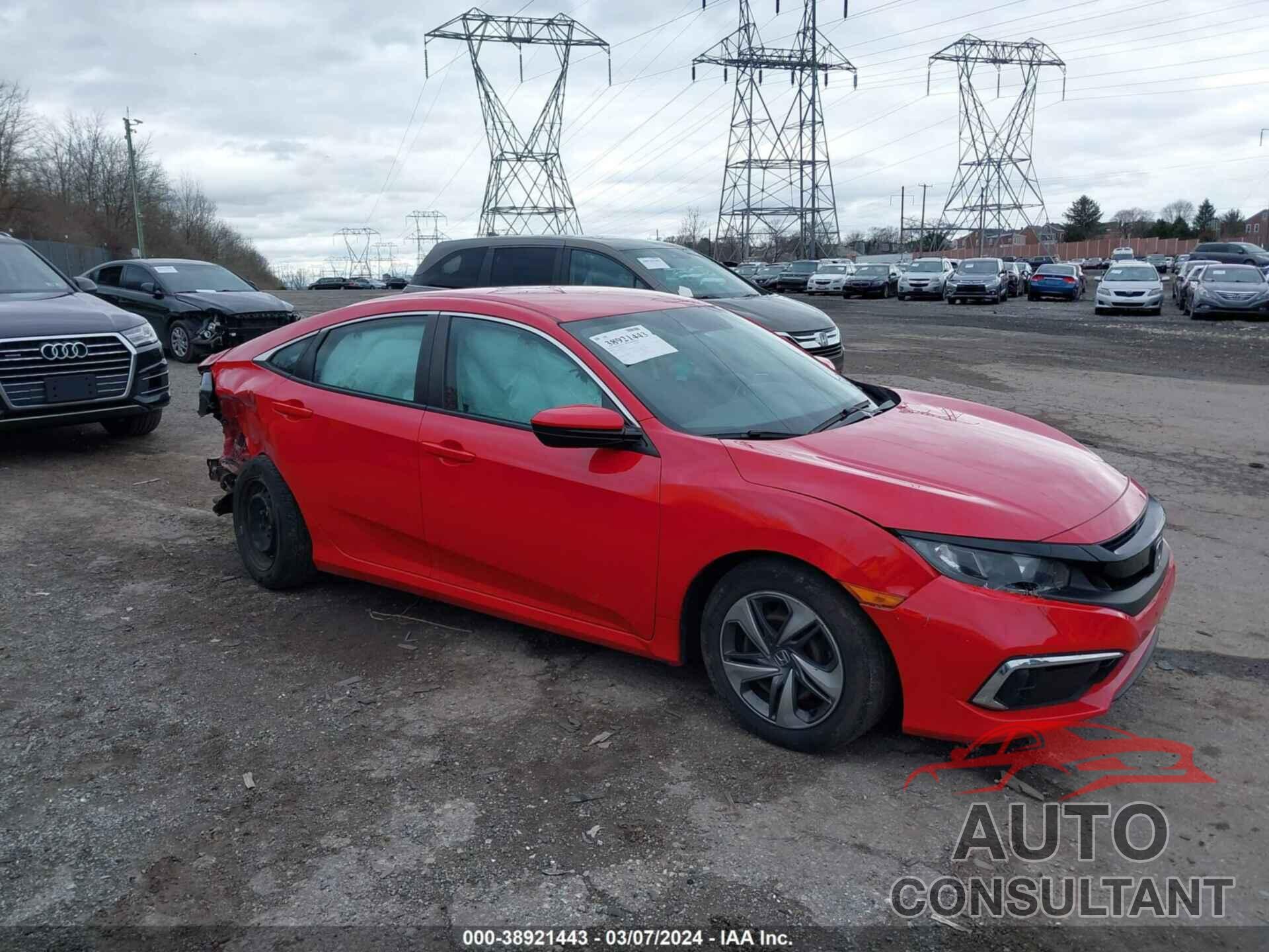 HONDA CIVIC 2019 - 2HGFC2F61KH535749