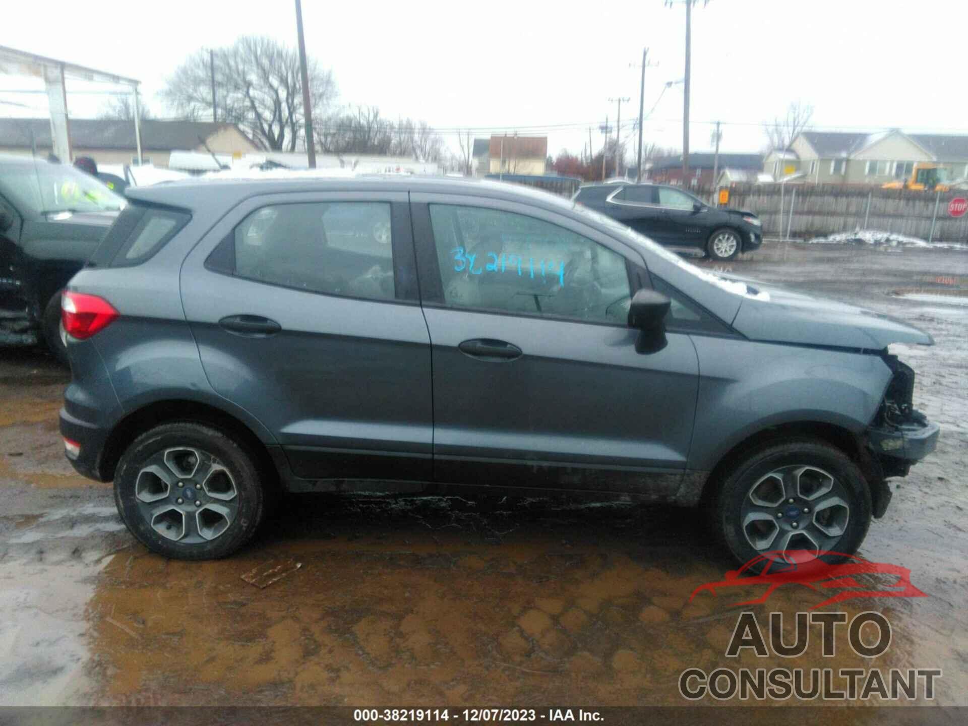 FORD ECOSPORT 2021 - MAJ6S3FL5MC403800