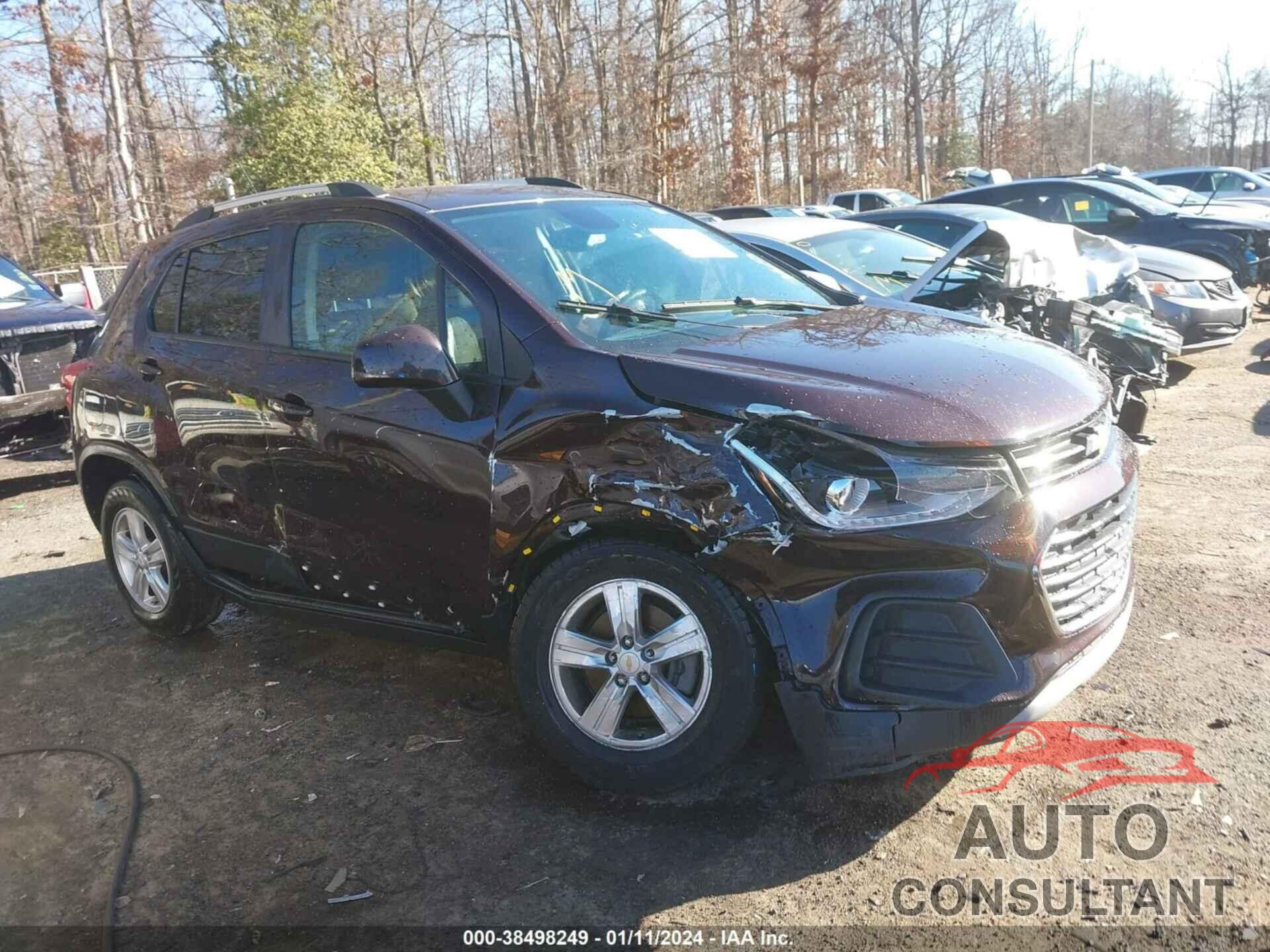 CHEVROLET TRAX 2021 - KL7CJPSB1MB341920