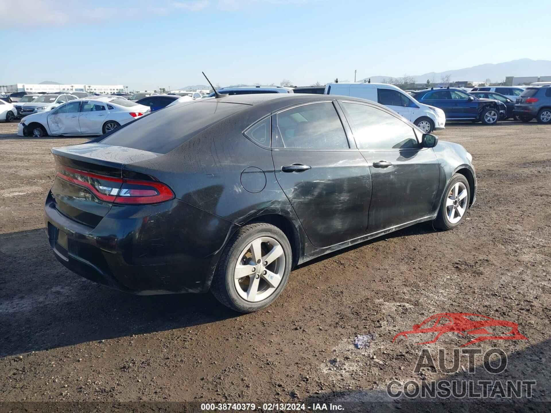 DODGE DART 2016 - 1C3CDFAA0GD645640