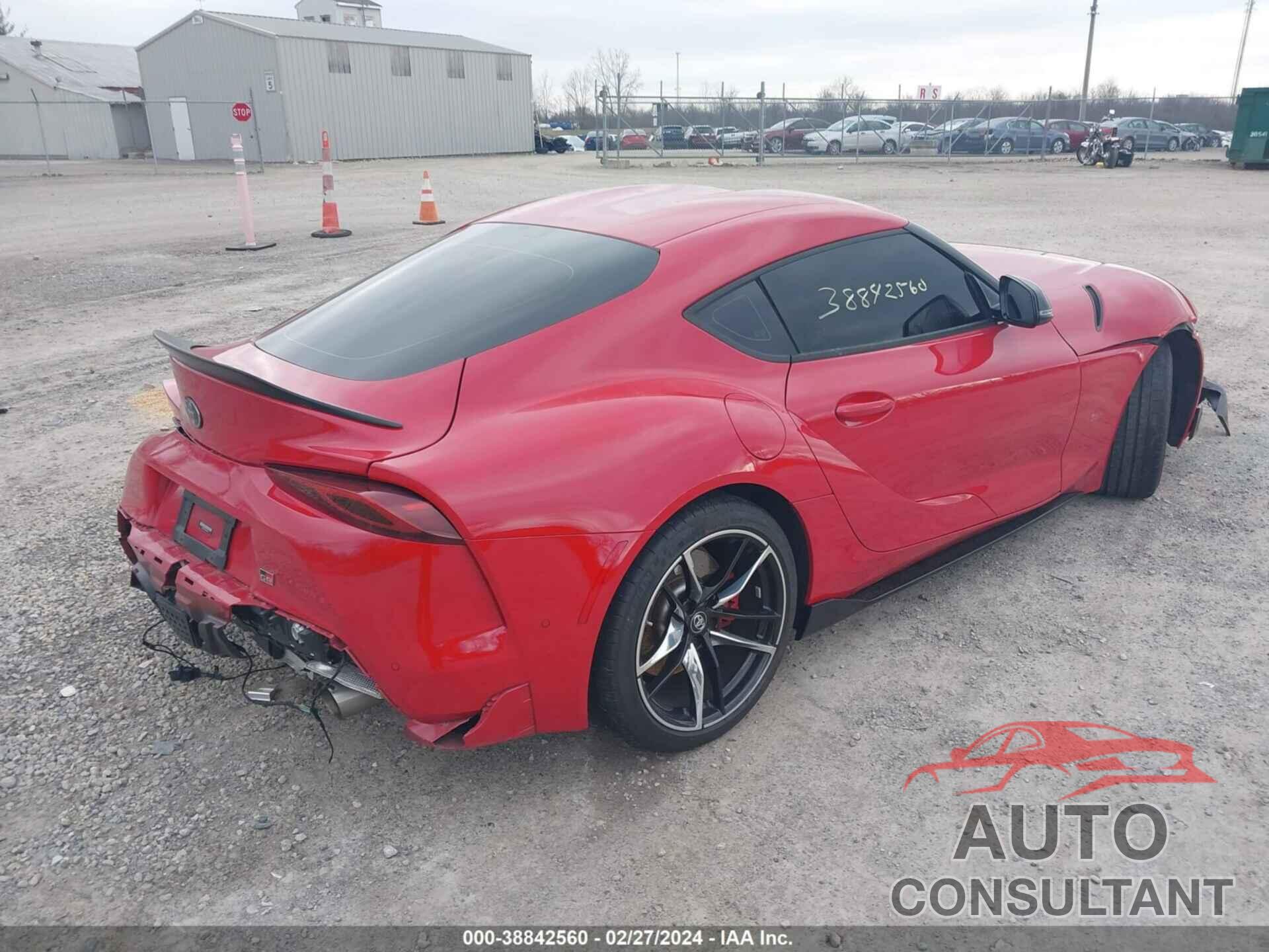 TOYOTA GR SUPRA 2021 - WZ1DB0C08MW044193