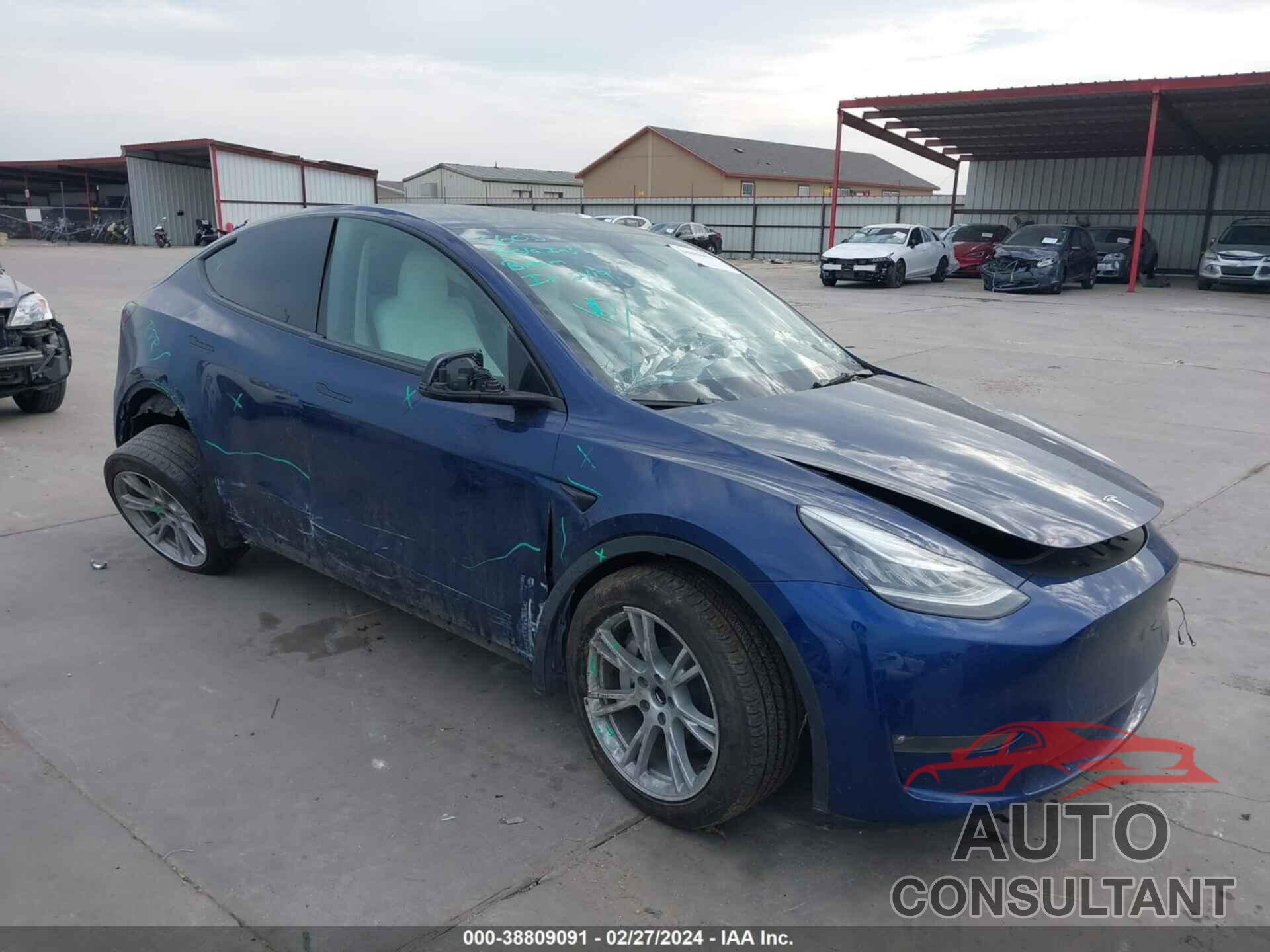 TESLA MODEL Y 2021 - 5YJYGDEE2MF193026