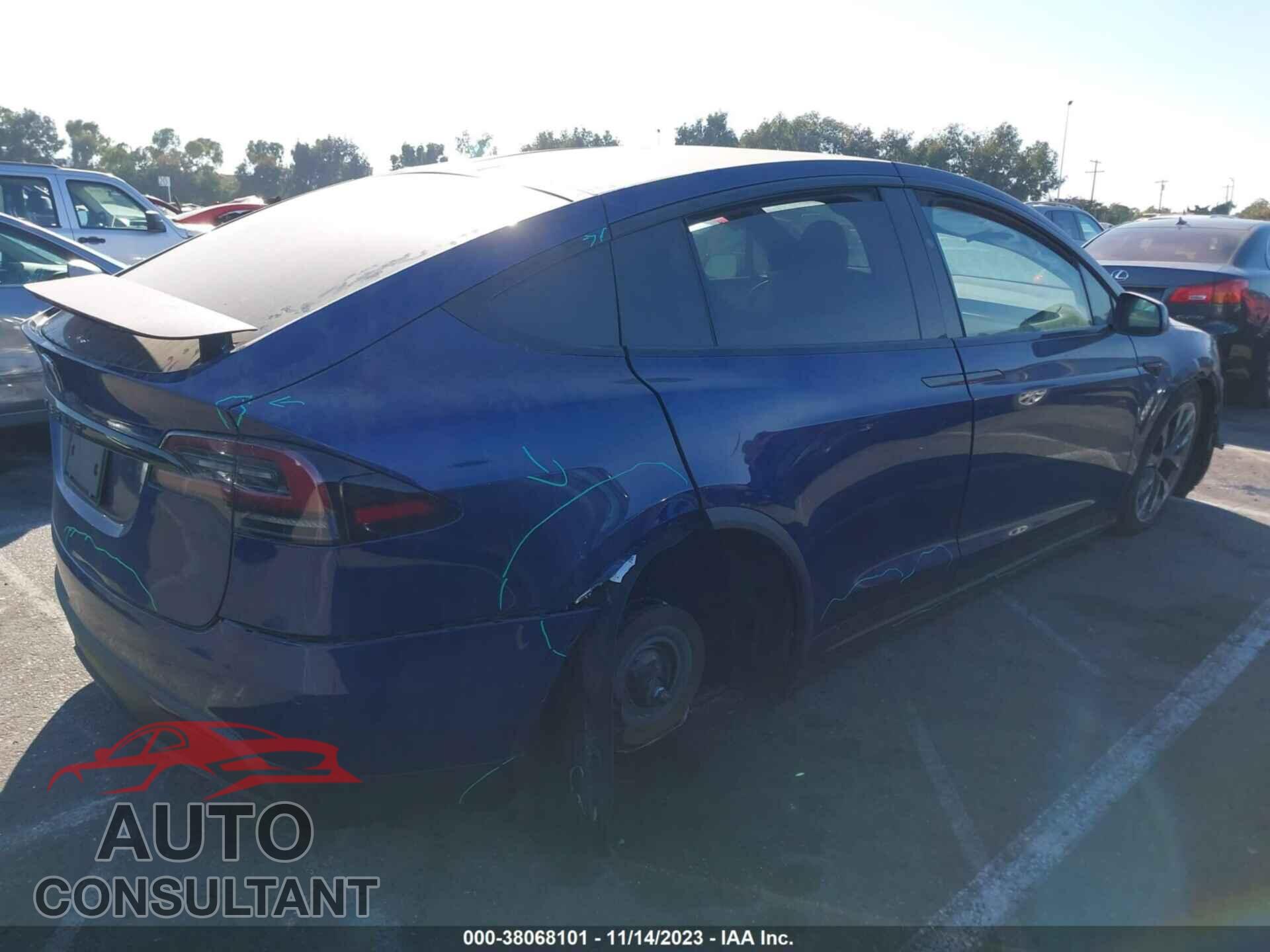 TESLA MODEL X 2022 - 7SAXCDE55NF338216