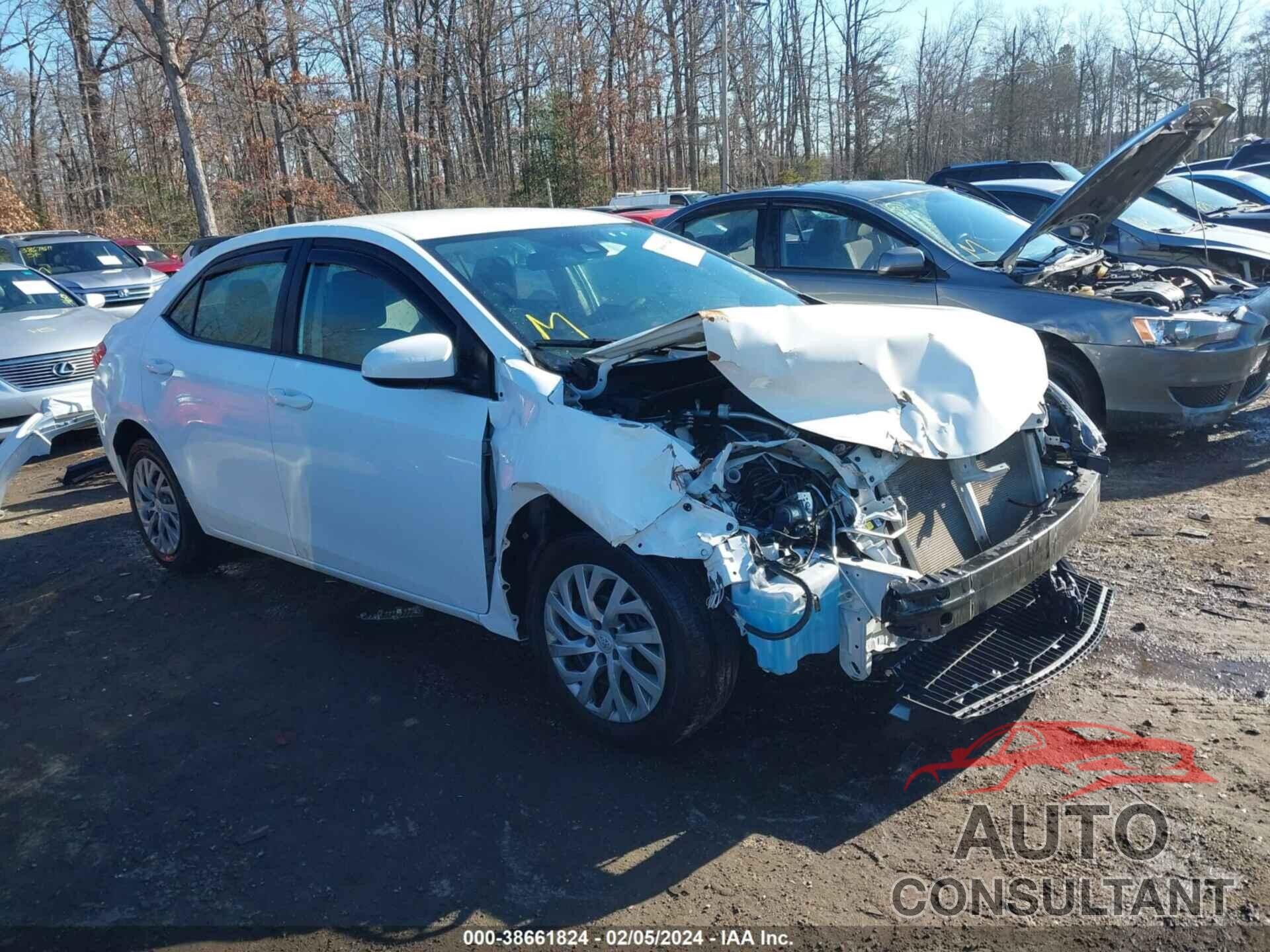 TOYOTA COROLLA 2017 - 2T1BURHE4HC885208