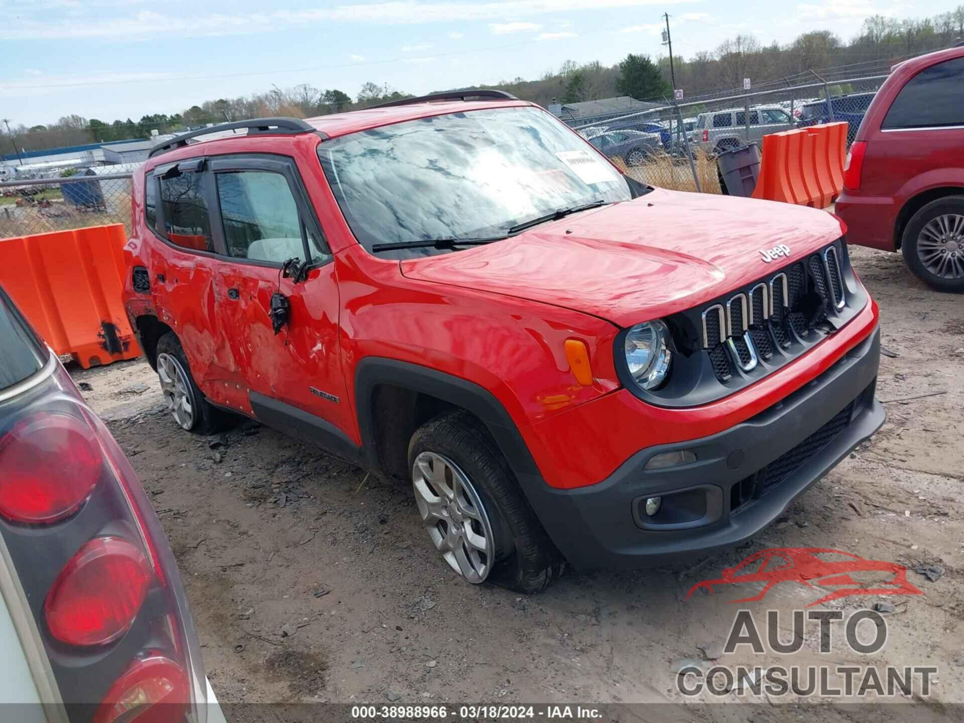 JEEP RENEGADE 2016 - ZACCJBBT4GPC58362