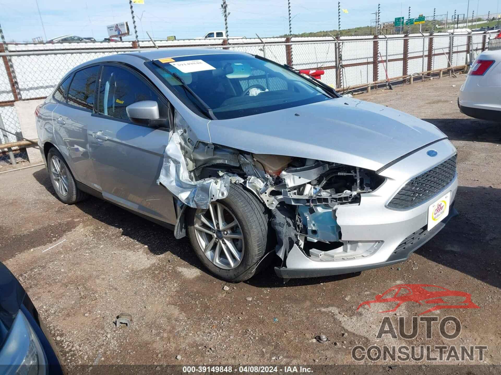 FORD FOCUS 2018 - 1FADP3F2XJL328779