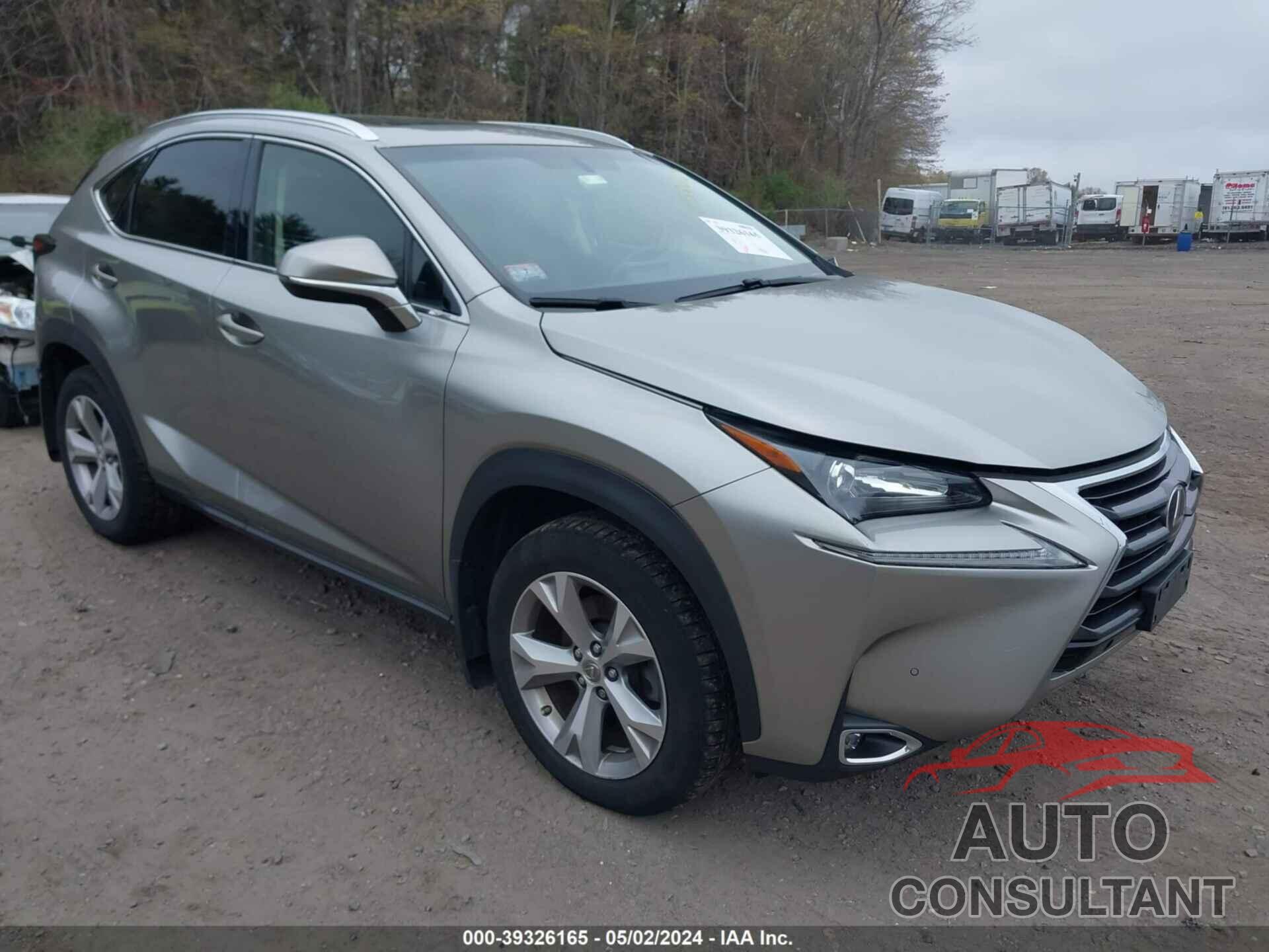 LEXUS NX 200T 2017 - JTJBARBZ6H2120551