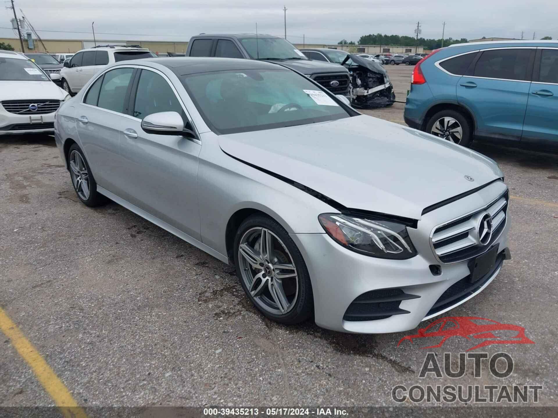 MERCEDES-BENZ E 2019 - WDDZF4JBXKA658649