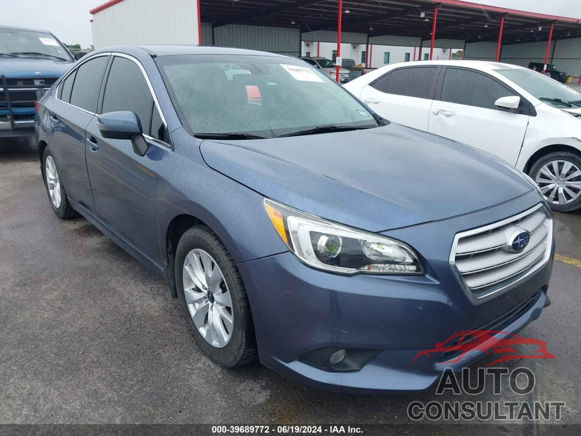 SUBARU LEGACY 2017 - 4S3BNAF63H3002122