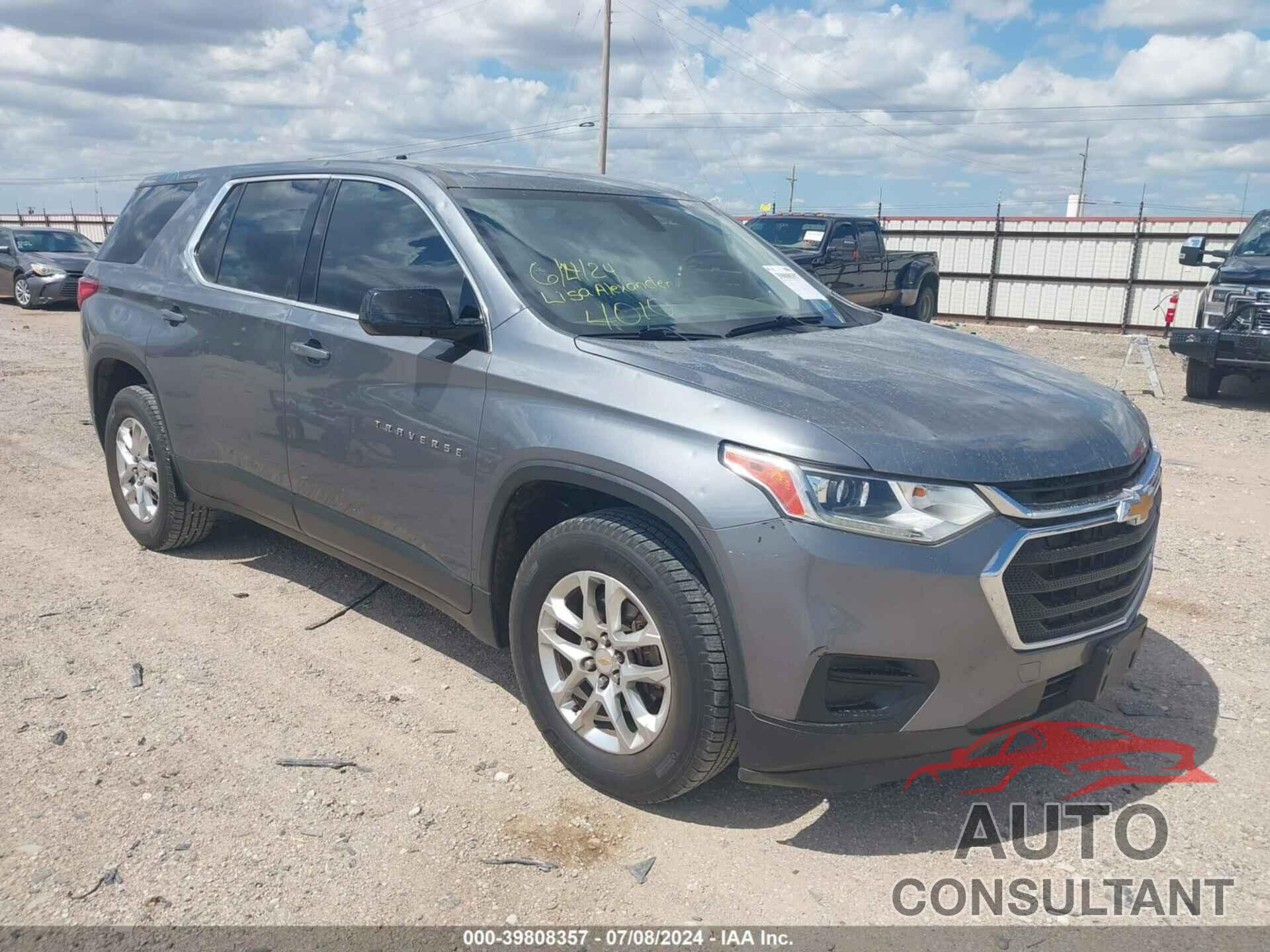 CHEVROLET TRAVERSE 2019 - 1GNERFKW9KJ152900