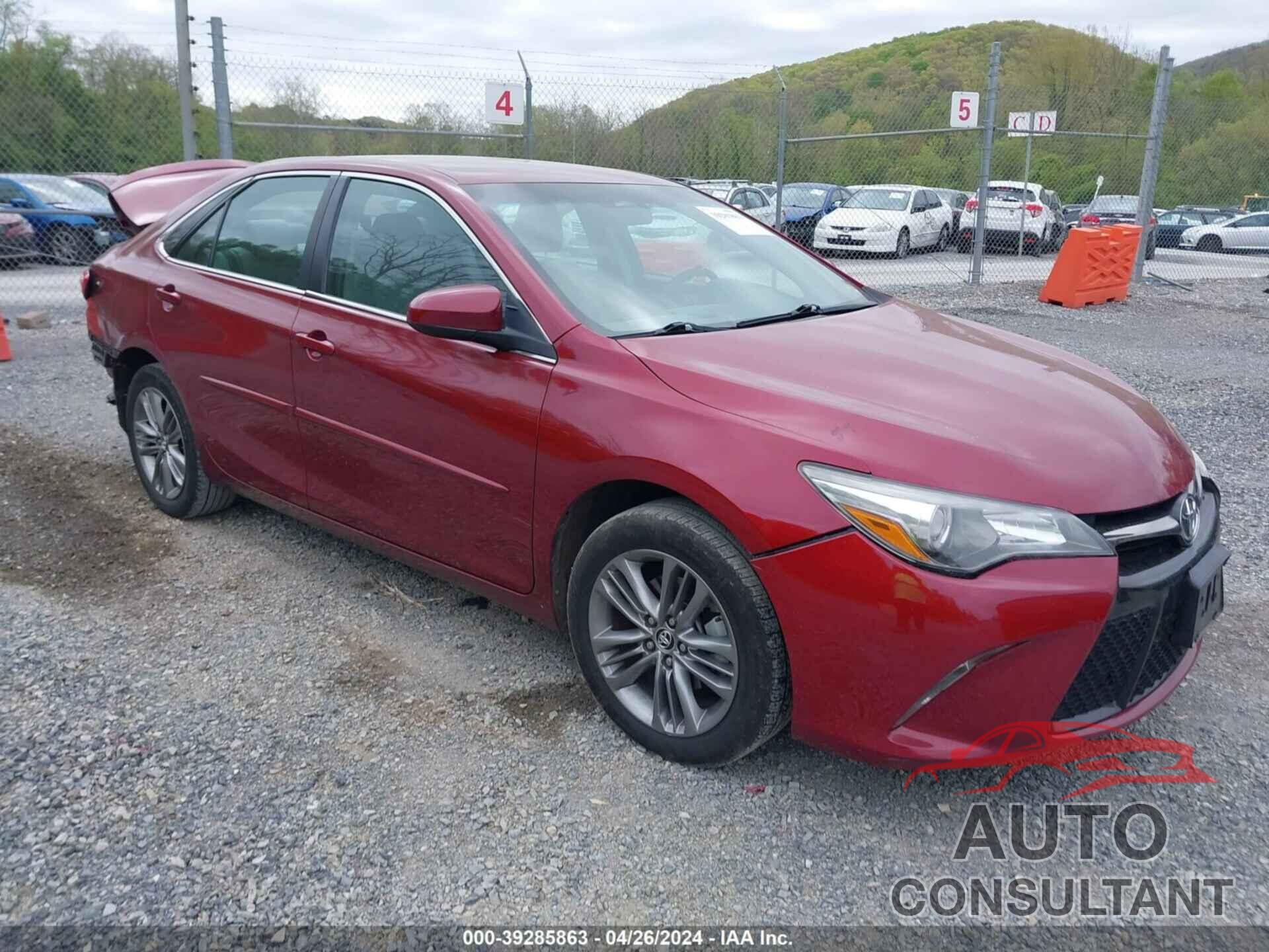 TOYOTA CAMRY 2016 - 4T1BF1FK1GU526755