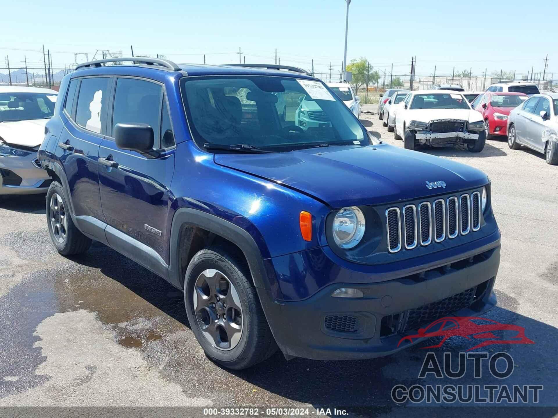 JEEP RENEGADE 2017 - ZACCJAAB2HPF90238