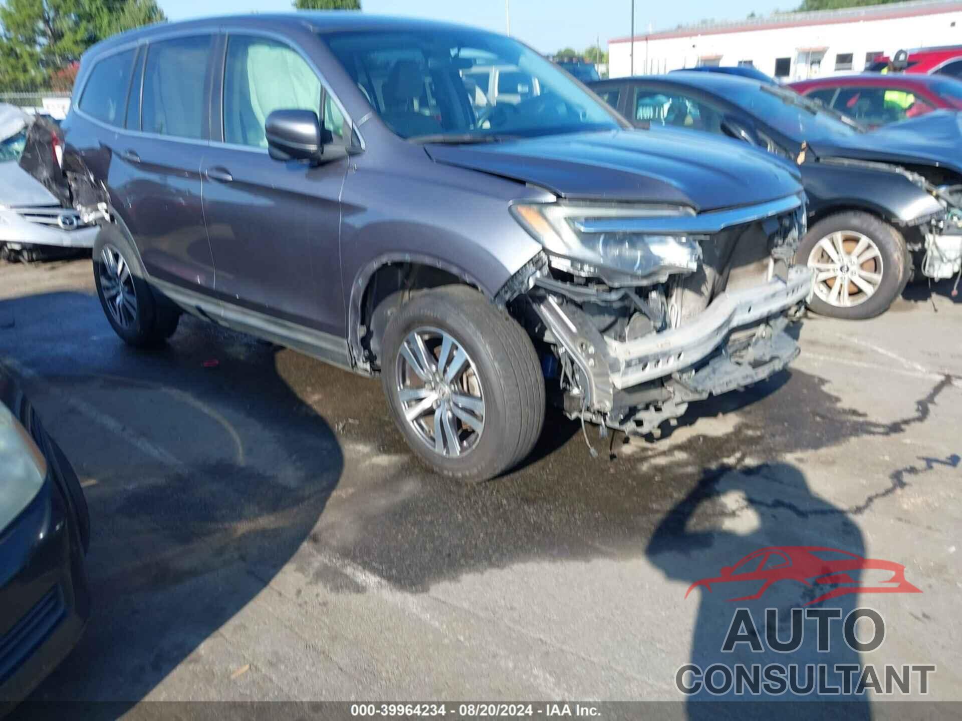 HONDA PILOT 2016 - 5FNYF5H39GB050727