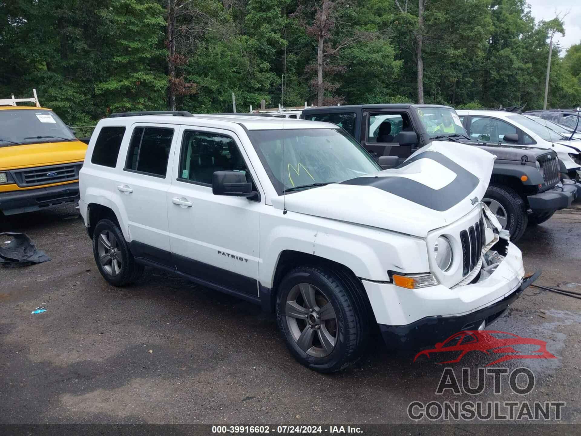 JEEP PATRIOT 2016 - 1C4NJPBA3GD634794
