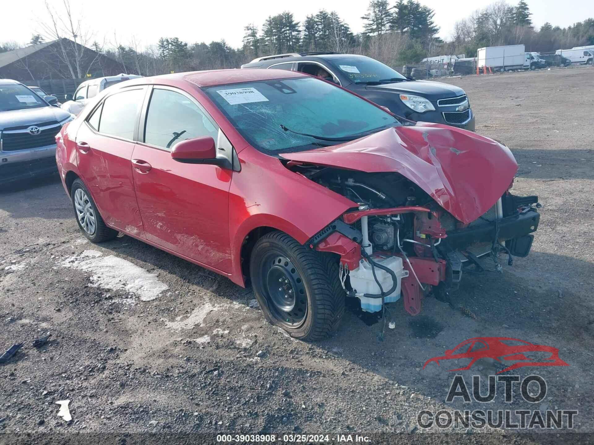 TOYOTA COROLLA 2017 - 2T1BURHE0HC924893