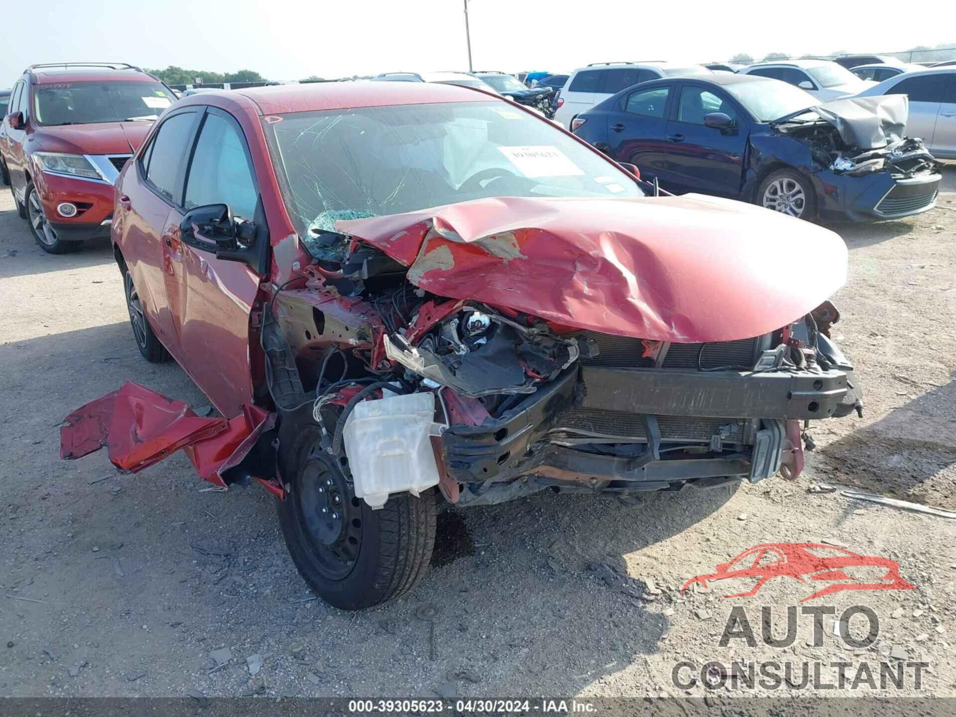 TOYOTA COROLLA 2016 - 5YFBURHE0GP429902