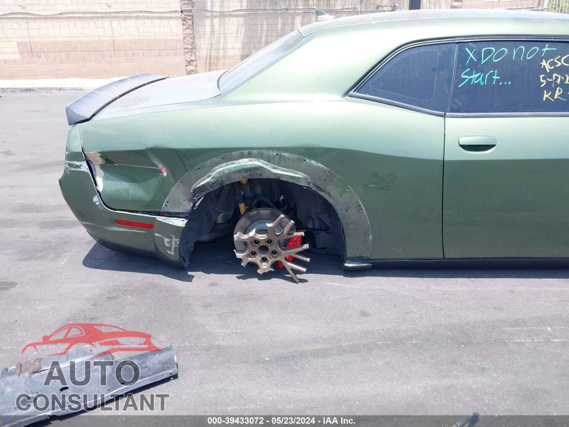 DODGE CHALLENGER 2019 - 2C3CDZC97KH524281